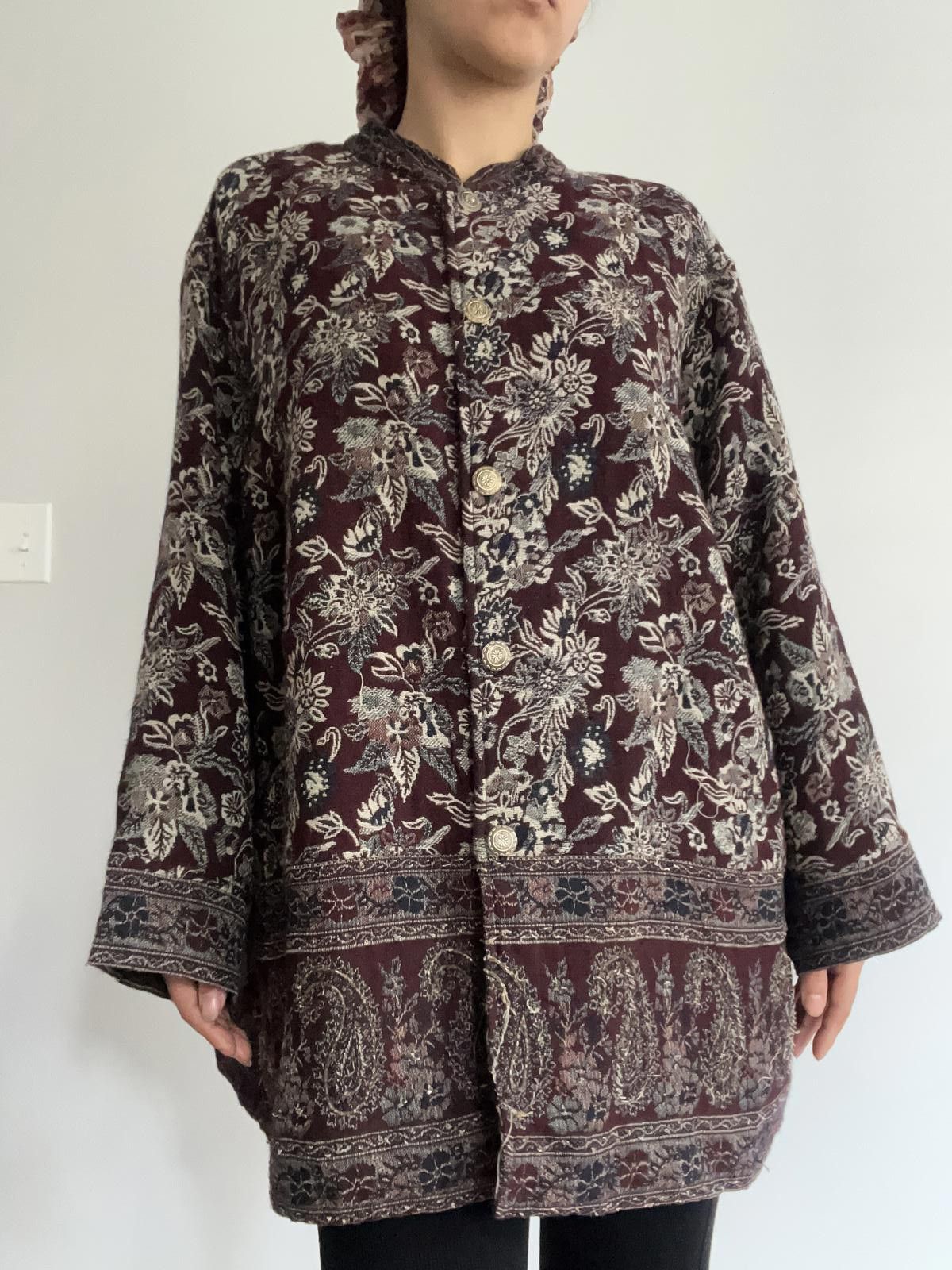 Other Women’s overcoat tunic jacket with brass buttons Size ONE SIZE - 8 Thumbnail