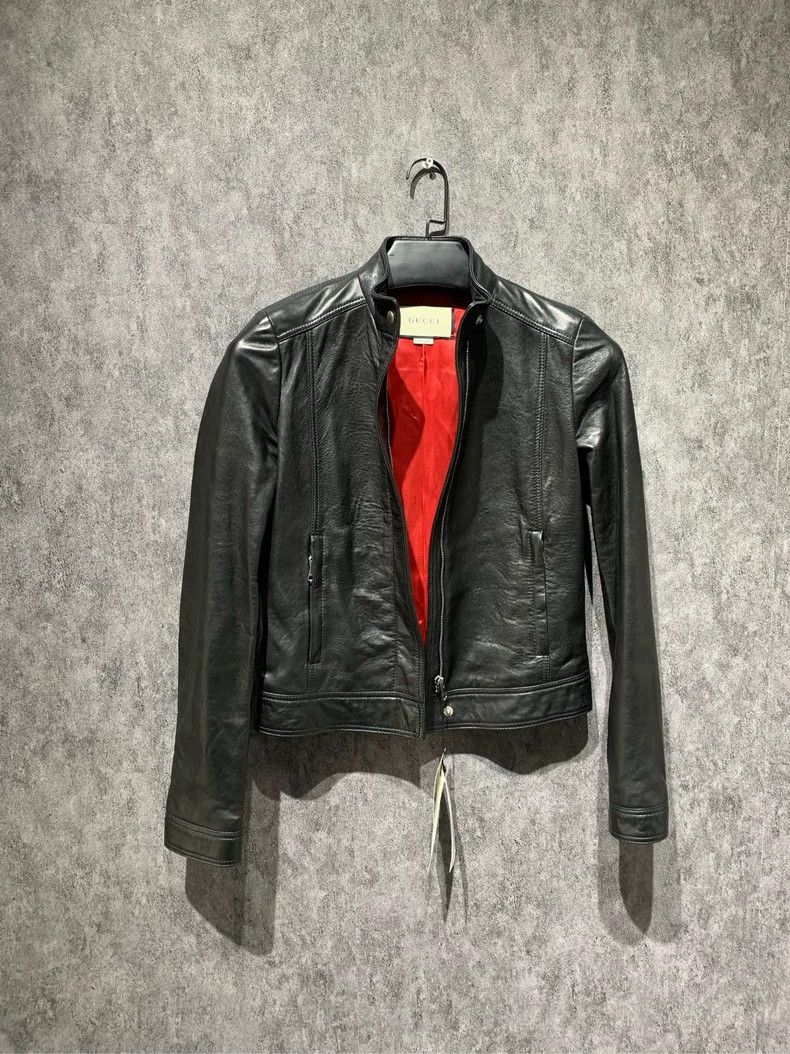 Gucci Gucci Size 36 Leather coat 2501-Nextarrow Size US XXS / EU 40 - 3 Thumbnail