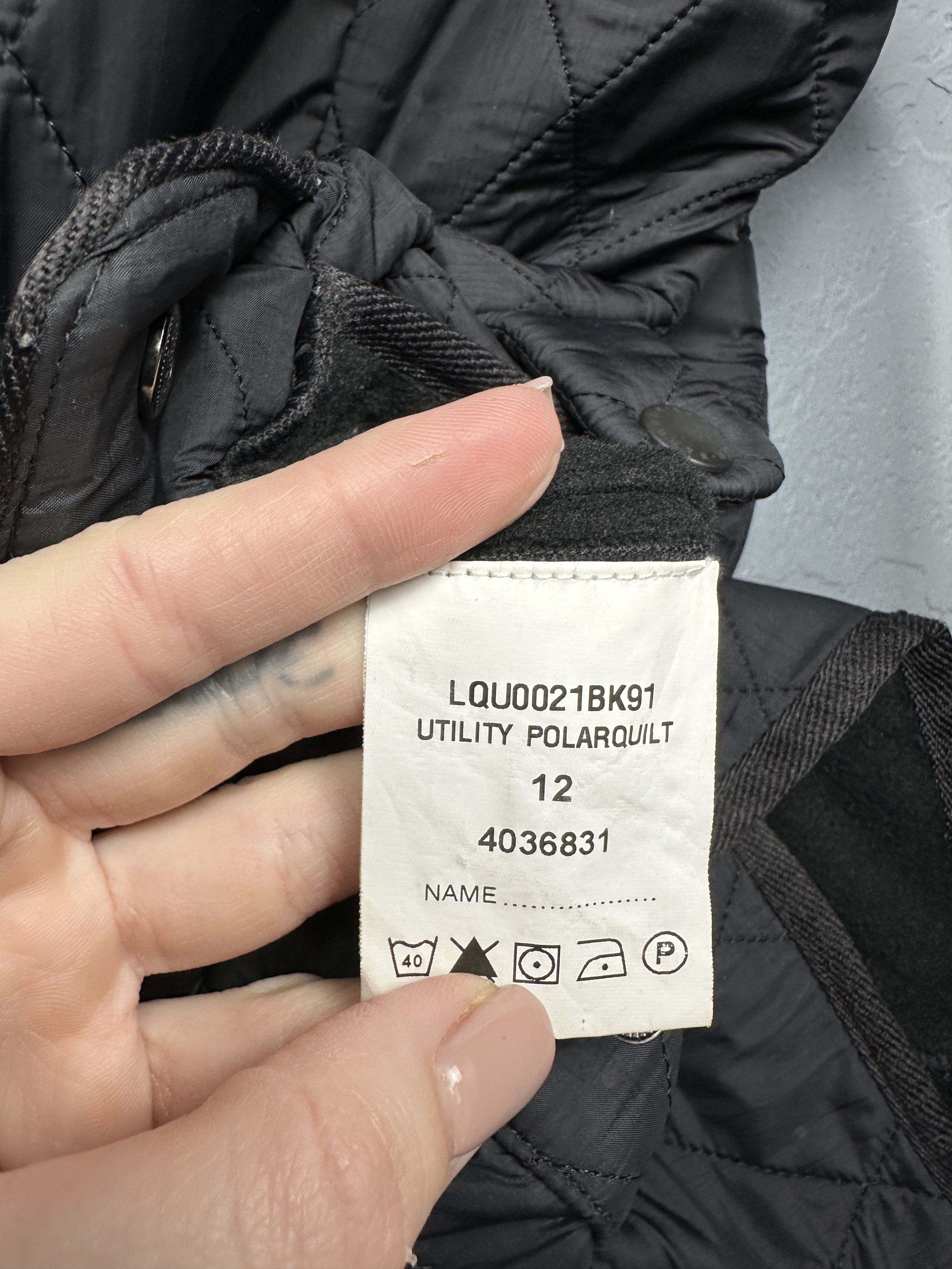 Barbour Barbour Vintage Womens Utility Polarquilt Quilted Jacket Size M / US 6-8 / IT 42-44 - 6 Thumbnail