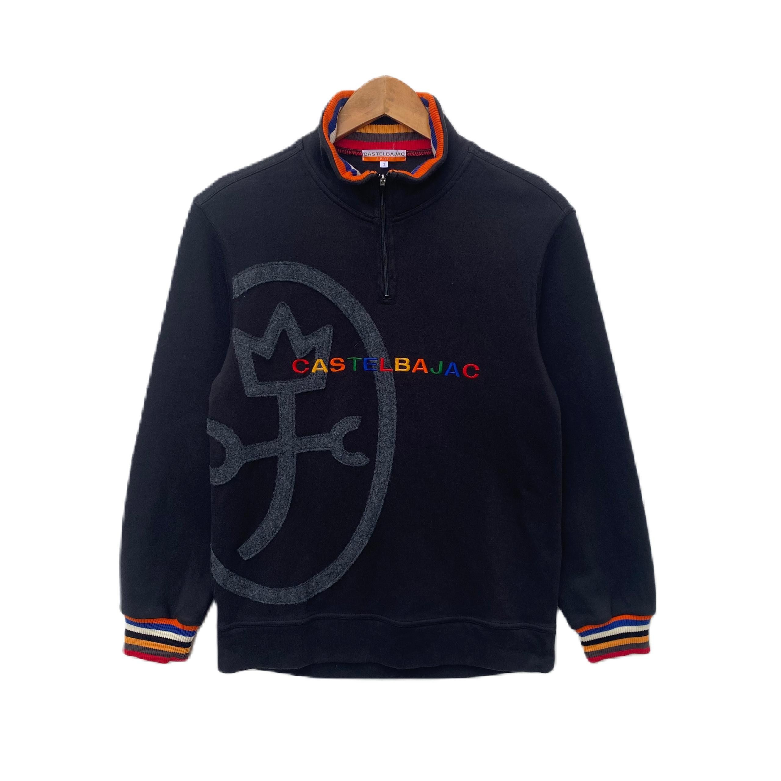 Jean Charles De Castelbajac VINTAGE CASTELBAJAC HALF ZIPPER SWEATSHIRT SMALL Size US S / EU 44-46 / 1 - 1 Thumbnail