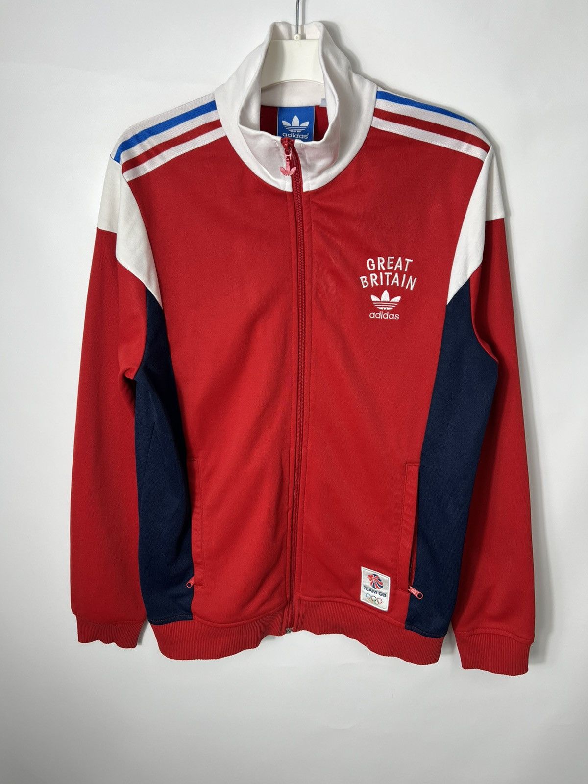 Adidas Adidas Originals Team Great Britain Olympics Zip Sweatshirt Size US M / EU 48-50 / 2 - 1 Thumbnail