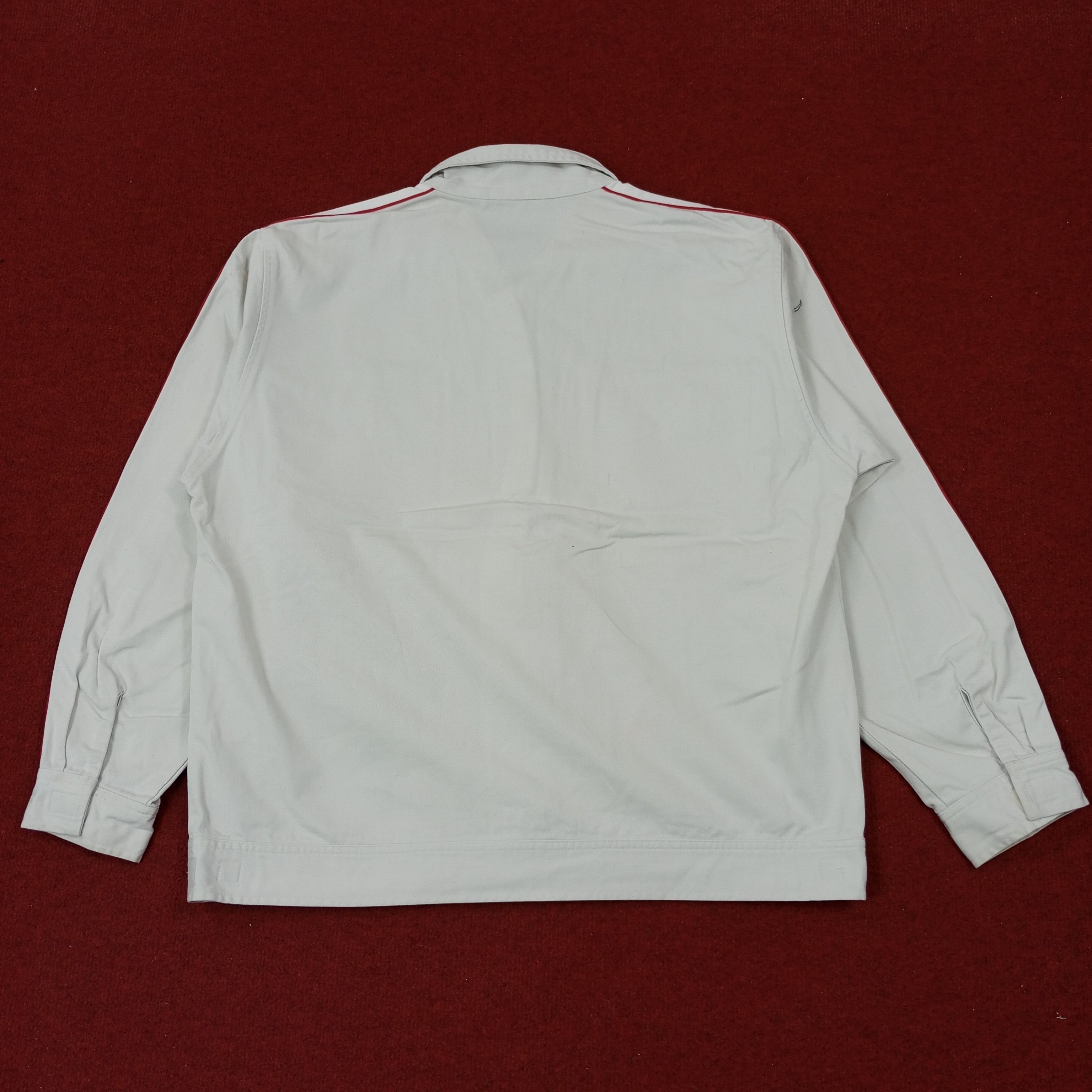 Vintage Hino Japanese Motorsports Workwear Jacket c221n18 Size US L / EU 52-54 / 3 - 3 Thumbnail