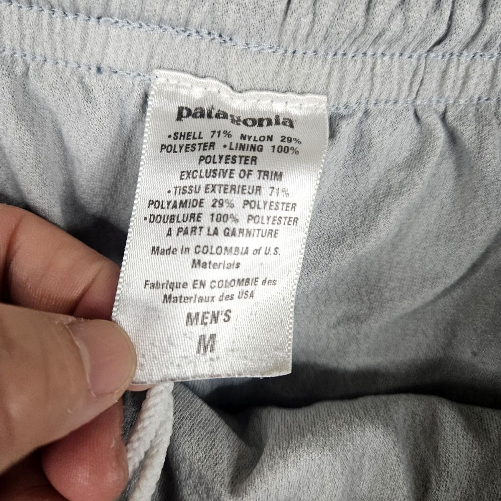 Patagonia Patagonia Men’s Trunks Outdoor Lifeguard Surfing M Gray Lined Bottom Regular Size M Mens Size US 31 - 4 Thumbnail