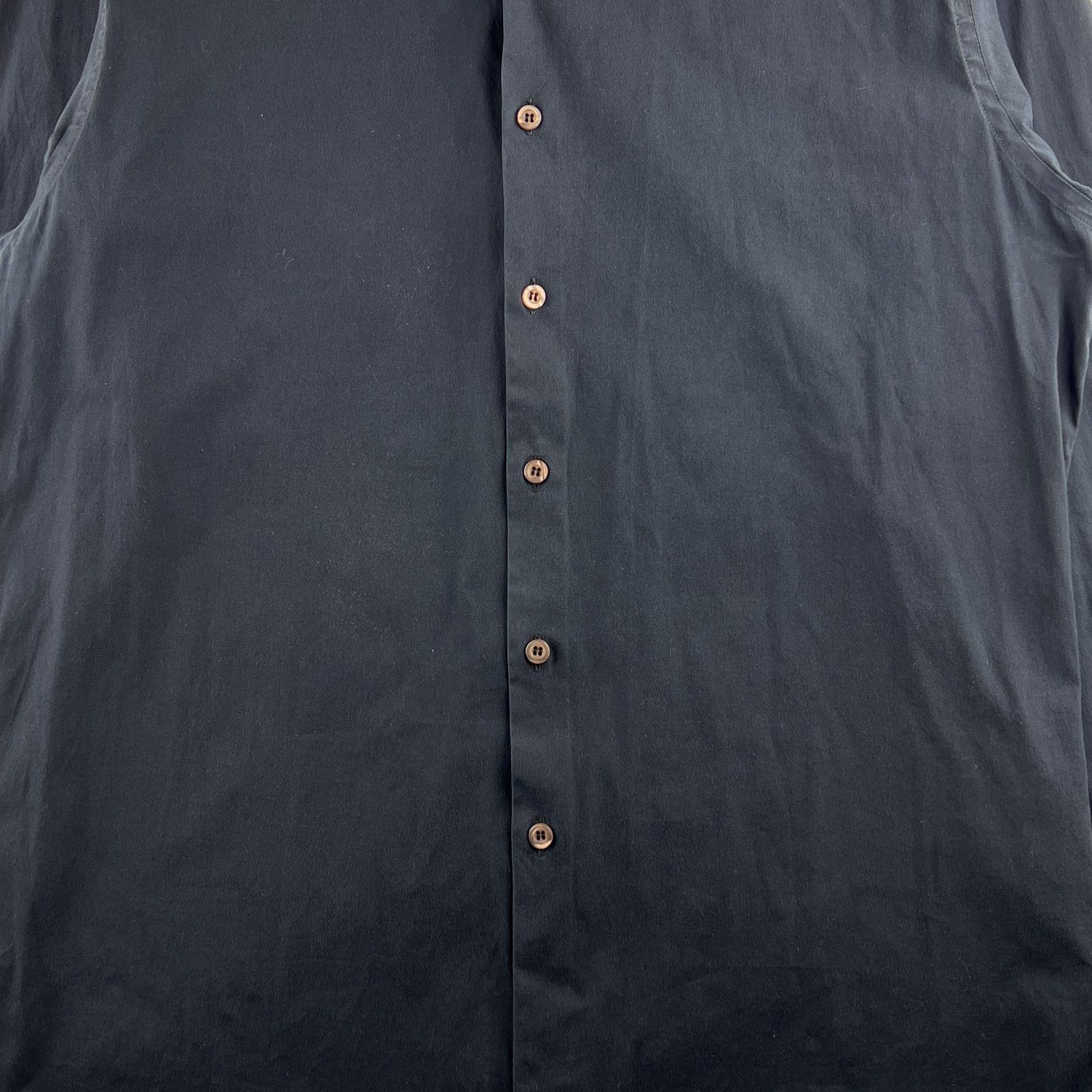 Prada Prada Dark Blue Dress Shirt Size US M / EU 48-50 / 2 - 3 Thumbnail