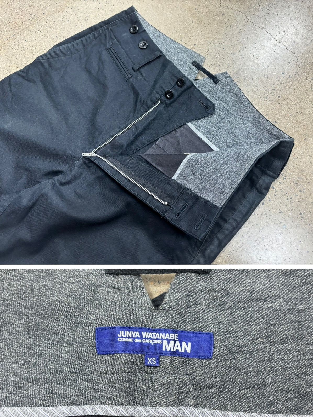 Junya Watanabe CDG X junya watanabe COMME des GARÇONS Wool Pants Size US 34 / EU 50 - 4 Thumbnail
