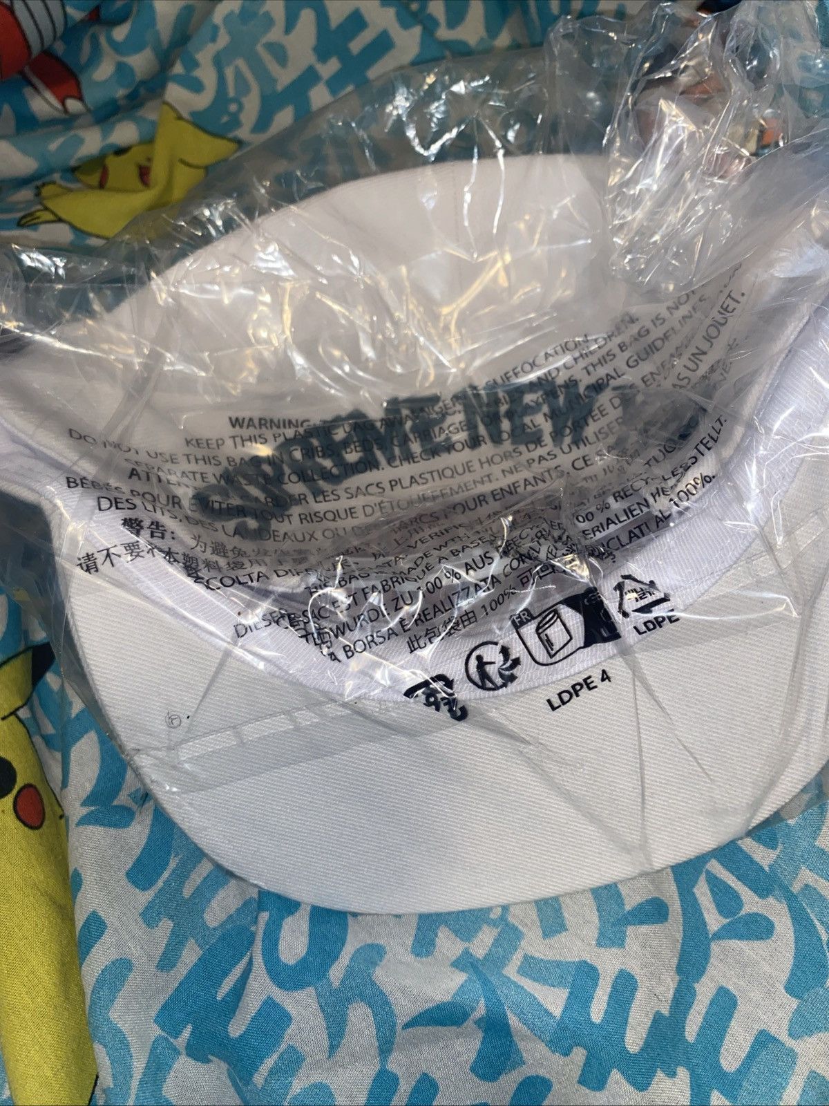 Supreme Supreme New York 6-Panel SS25 White Size ONE SIZE - 8 Thumbnail
