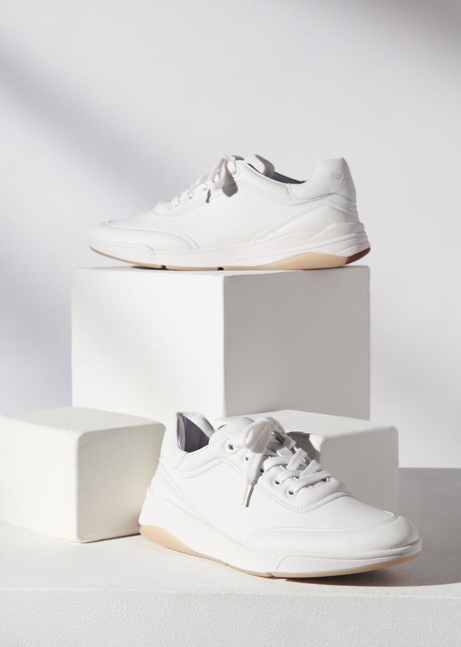 image of Loro Piana O1Srvl11E0424 Sneakers In White, Women's (Size 9)