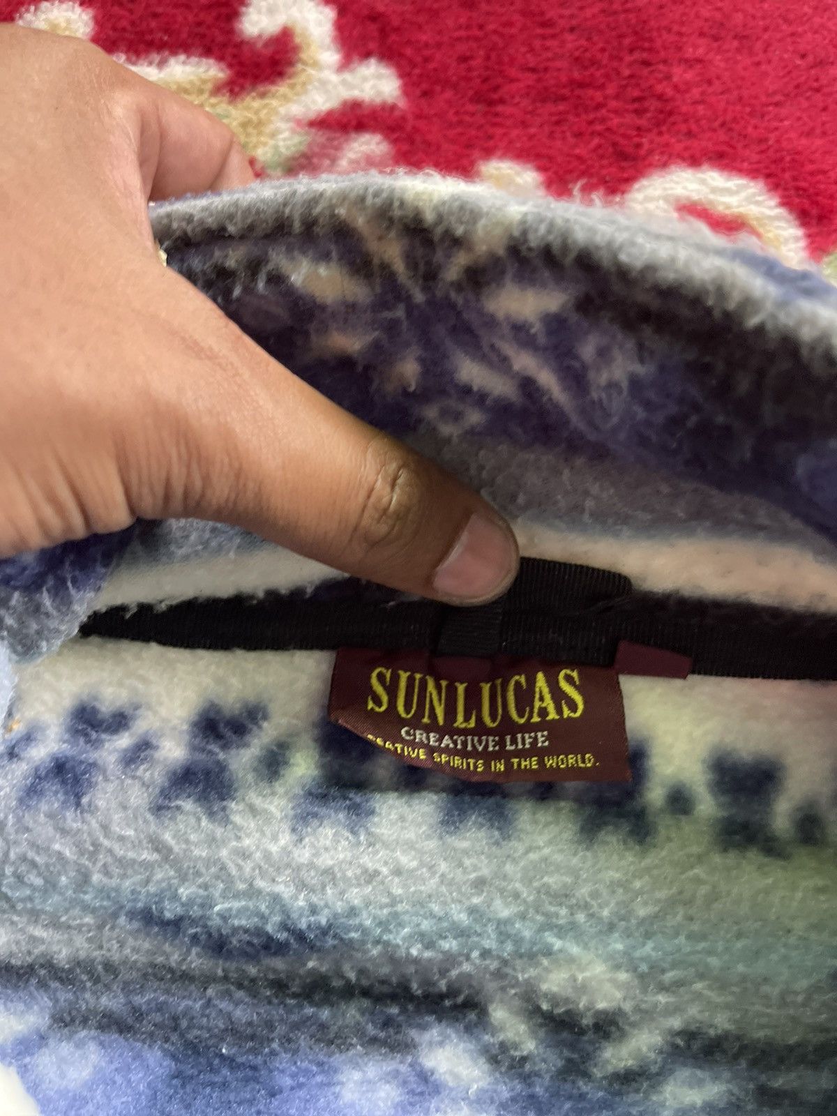 Japanese Brand Vintage Sunlucas Fleece Jacket Size US M / EU 48-50 / 2 - 3 Thumbnail