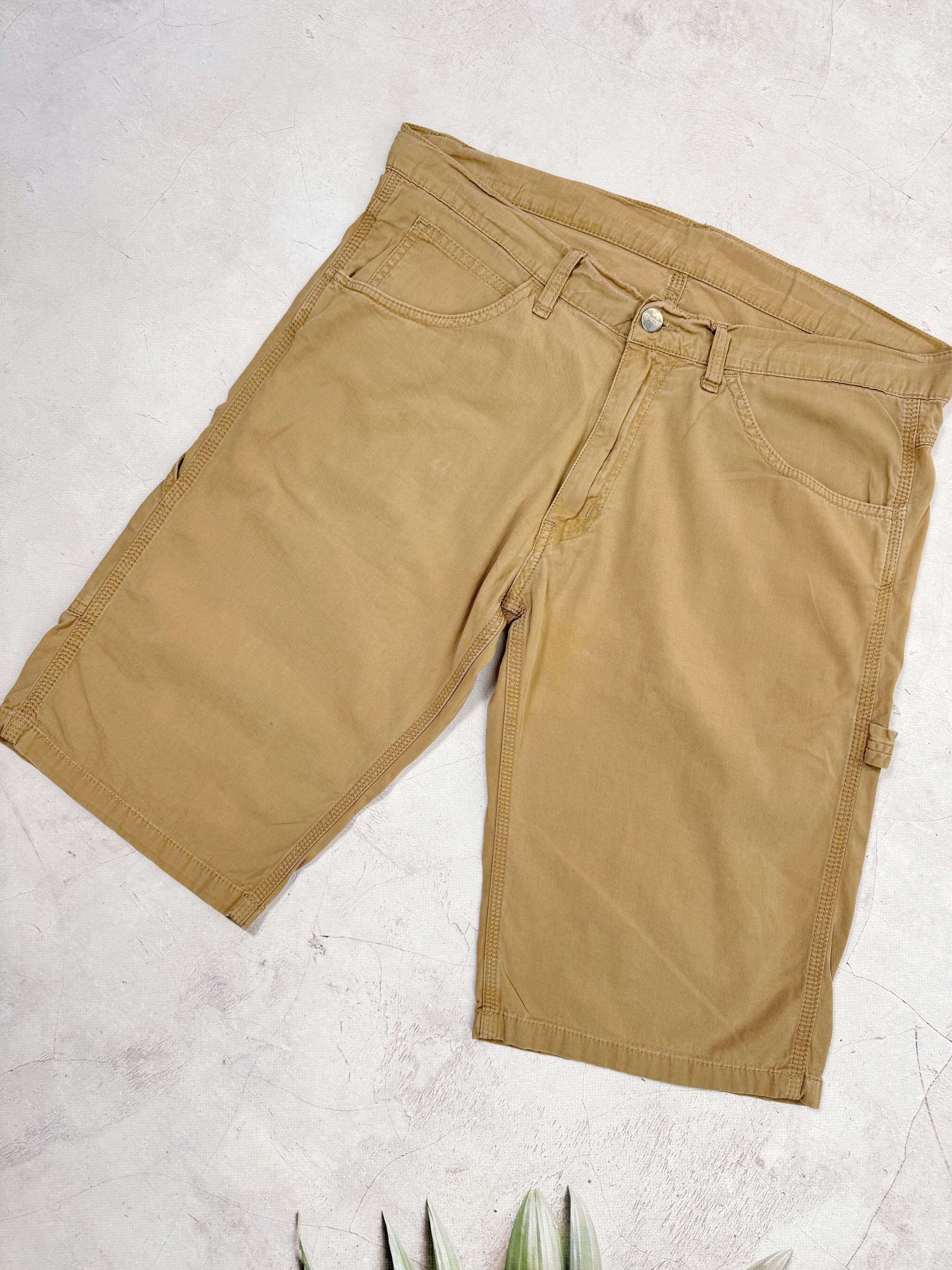 Carhartt × Vintage Carhartt Fort Bermuda Shorts Beige Sand Y2K Size US 32 / EU 48 - 2 Thumbnail