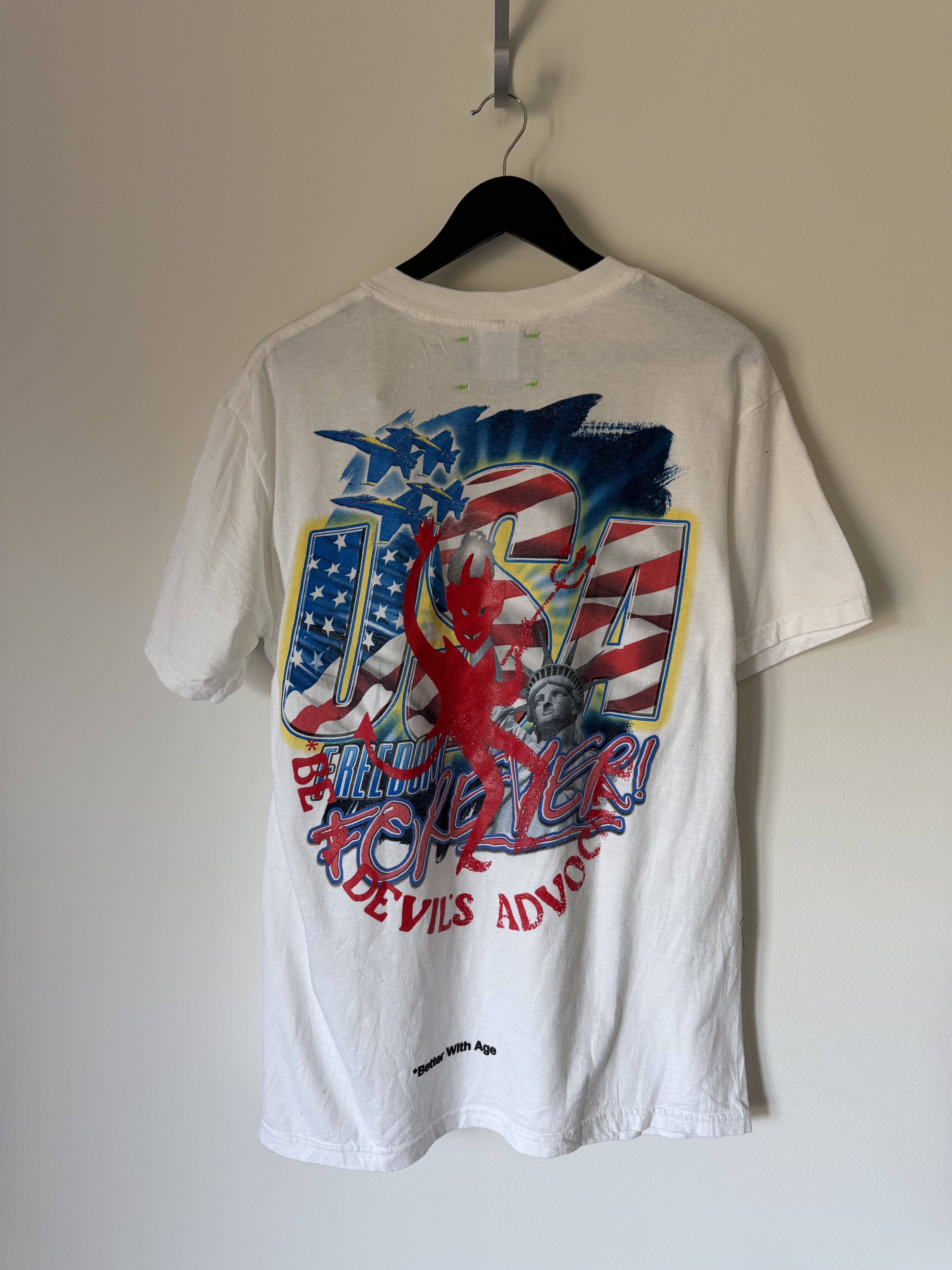 Better With Age Better With Age Damian Tee in White Size US L / EU 52-54 / 3 - 5 Thumbnail