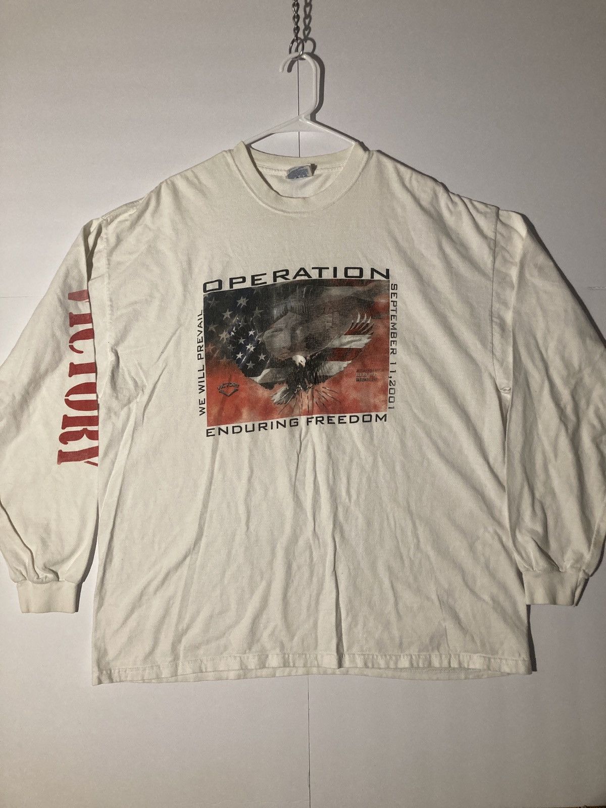 Vintage Vintage Operation Enduring Freedom Longsleeve Size US XXL / EU 58 / 5 - 1 Thumbnail