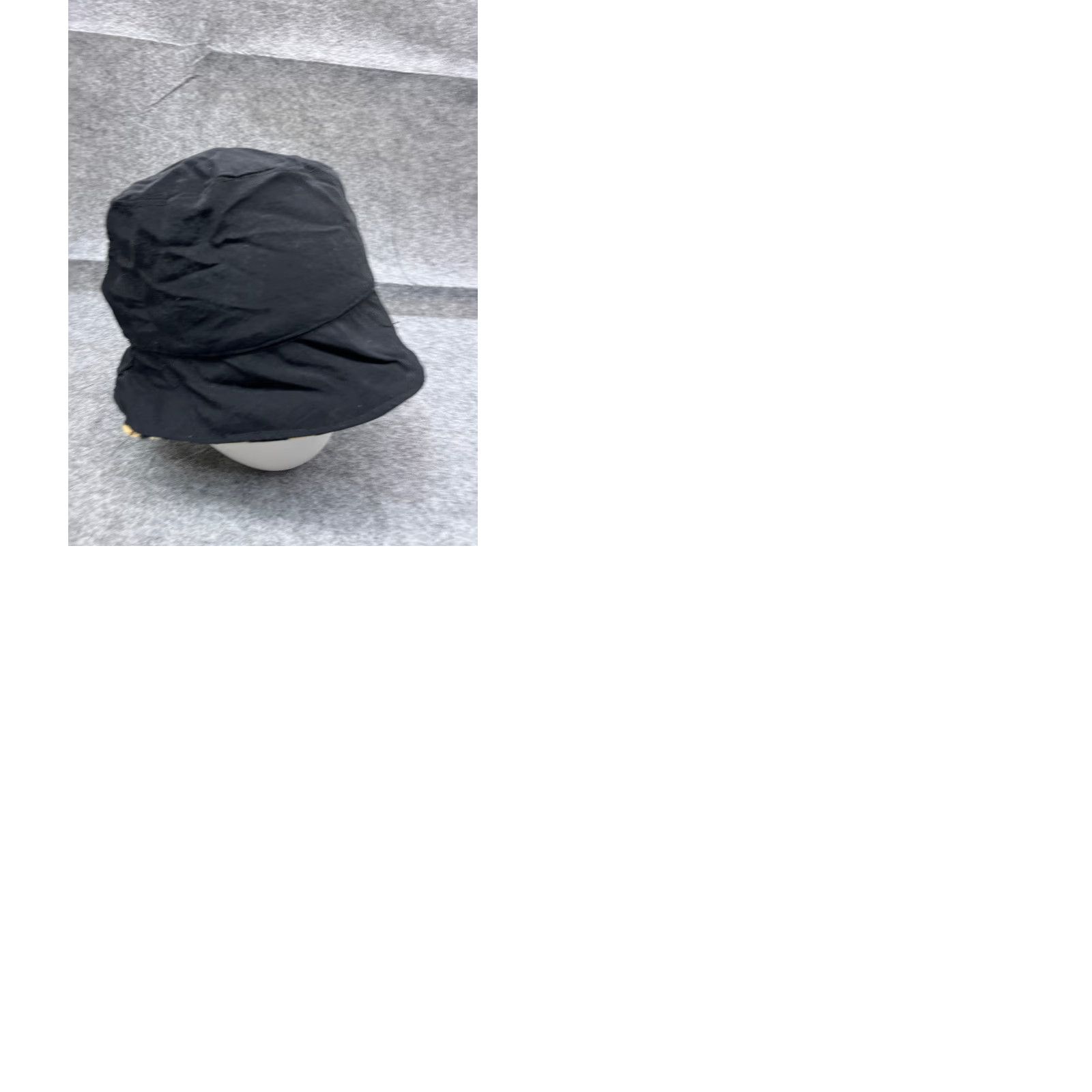 Vintage Duck Bucket Hat Adult One Size Beige Black Zebra Print Poly Blend Reversible Size ONE SIZE - 10 Thumbnail