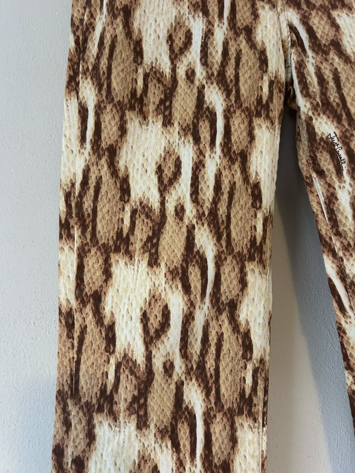 Just Cavalli Just Cavalli Snake Print Pants, Made in Italy Size 28" / US 6 / IT 42 - 3 Thumbnail