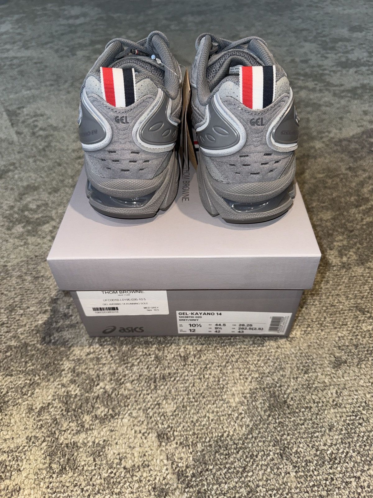 Thom Browne Thom browne asics grey Size US 10.5 / EU 43-44 - 8 Thumbnail