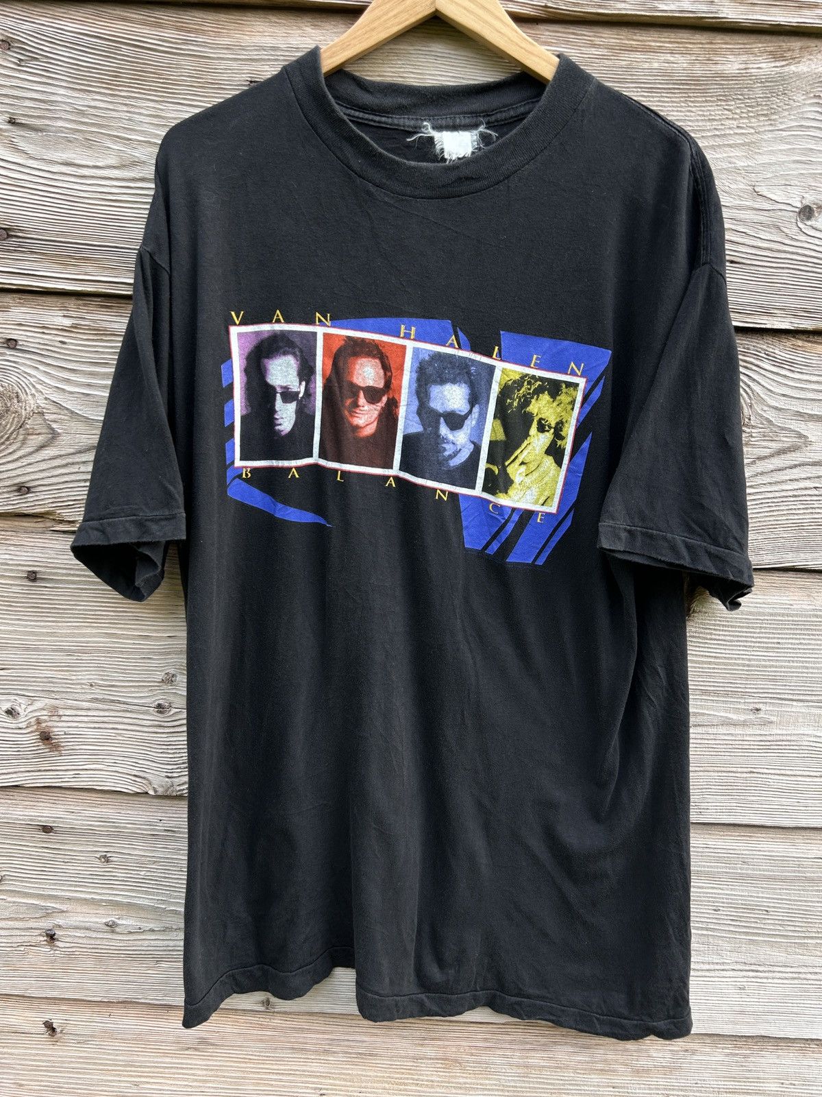 90s Vintage Van Halen Balance 1995/96 American Tour T-Shirt