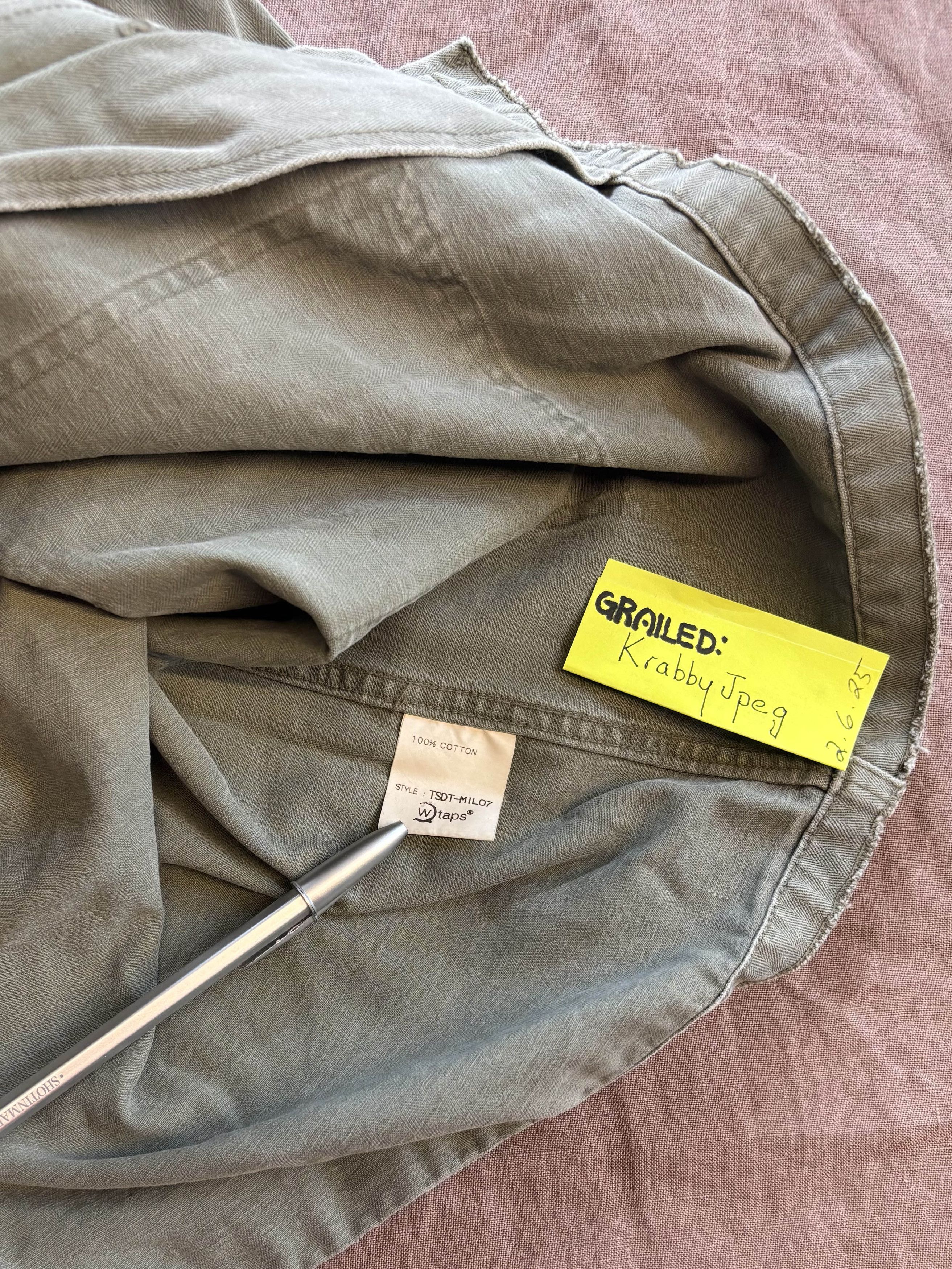 Wtaps DEADSTOCK WTAPS TSDT-MIL07 MIL-SPEC BUTTONDOWN Size US M / EU 48-50 / 2 - 6 Thumbnail
