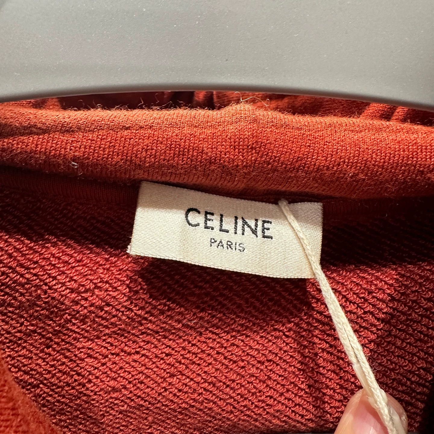 Celine Celine jan1000 logo hoodie size S Size S / US 4 / IT 40 - 3 Thumbnail