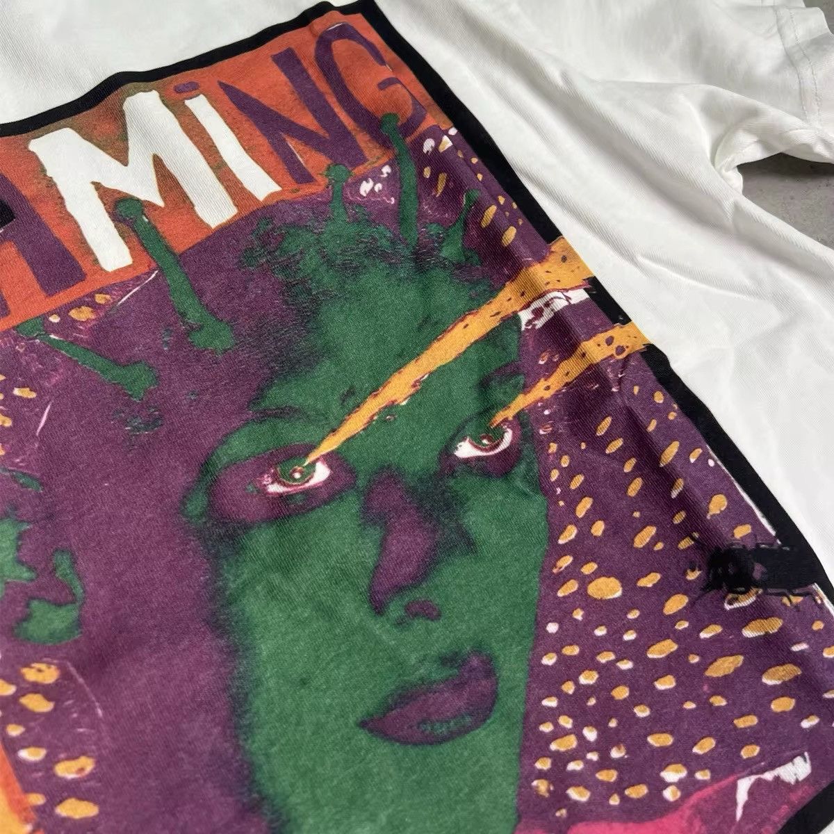 Japanese Brand × Vintage Band "FLAMING LIPS" Graphic Printed Cotton Washed Tshirt Size US L / EU 52-54 / 3 - 4 Thumbnail
