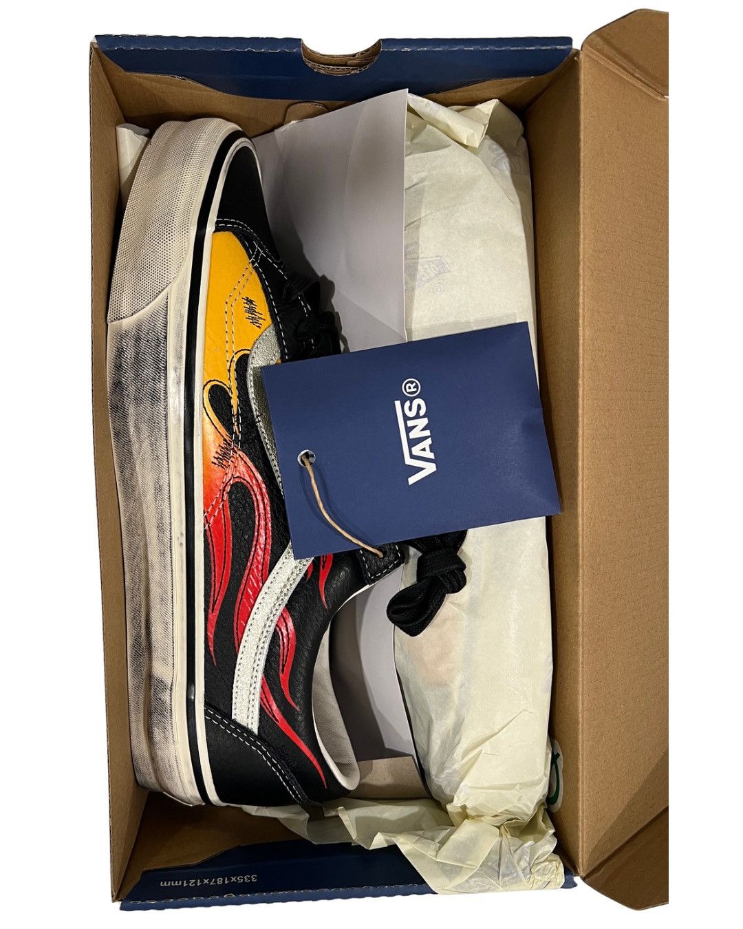Vans Vans LX Old Skool 36 Archive Flame Black VN000D9RCJK Size US 10 / EU 43 - 1 Thumbnail