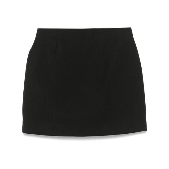 Balenciaga BALENCIAGA Women Mid Skirts 814084 TPT24 1000 BLACK Size 27" / US 4 / IT 40 - 1 Thumbnail