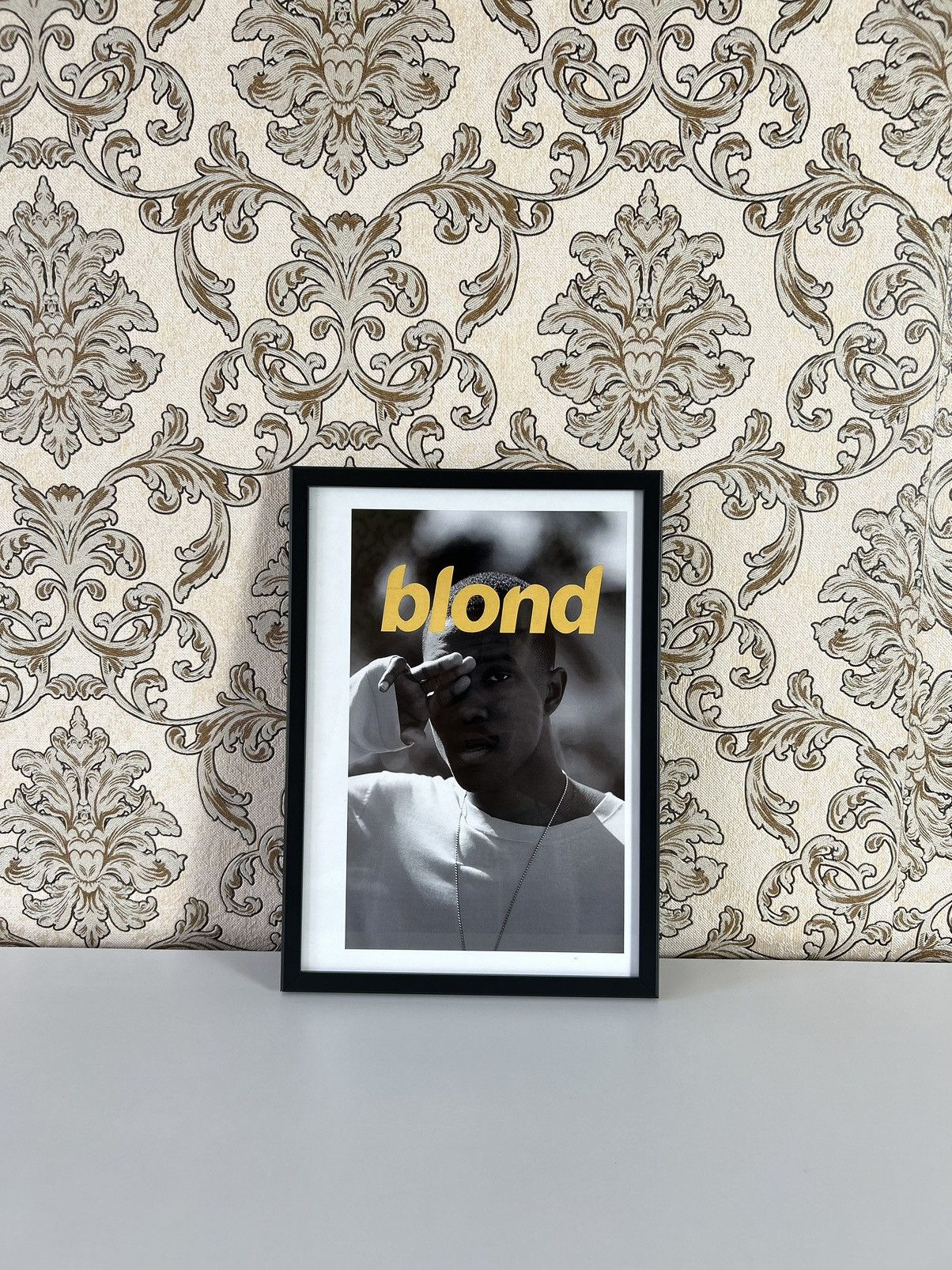 Vintage Frank Ocean Blonde Poster Vintage Limited Rare Logo Grailed