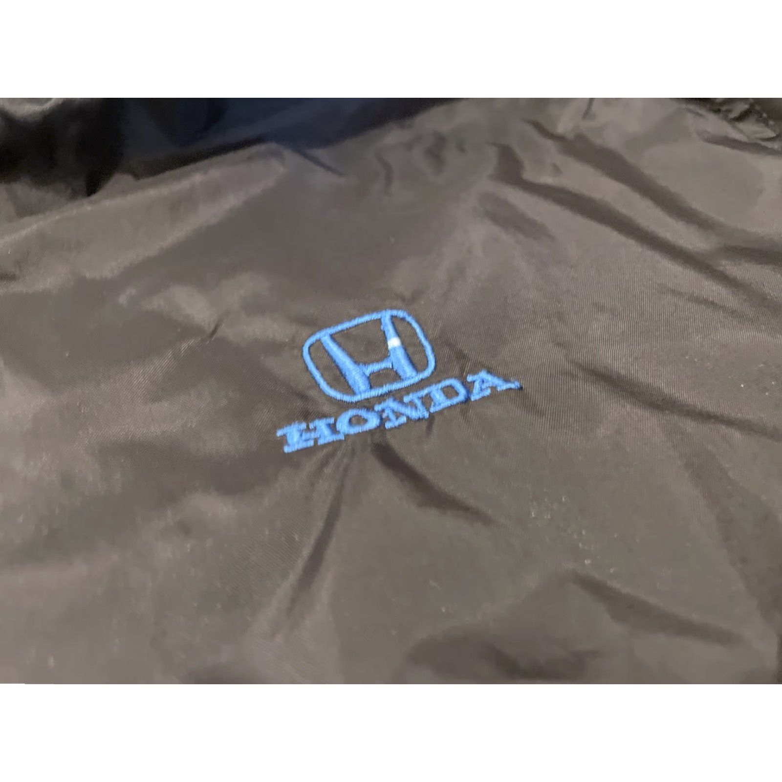 Honda VINTAGE North End Windbreaker Jacket Mens XL Black Full Zip Lightweight Casual Travel Workwear Golf Racing Size US XL / EU 56 / 4 - 2 Thumbnail