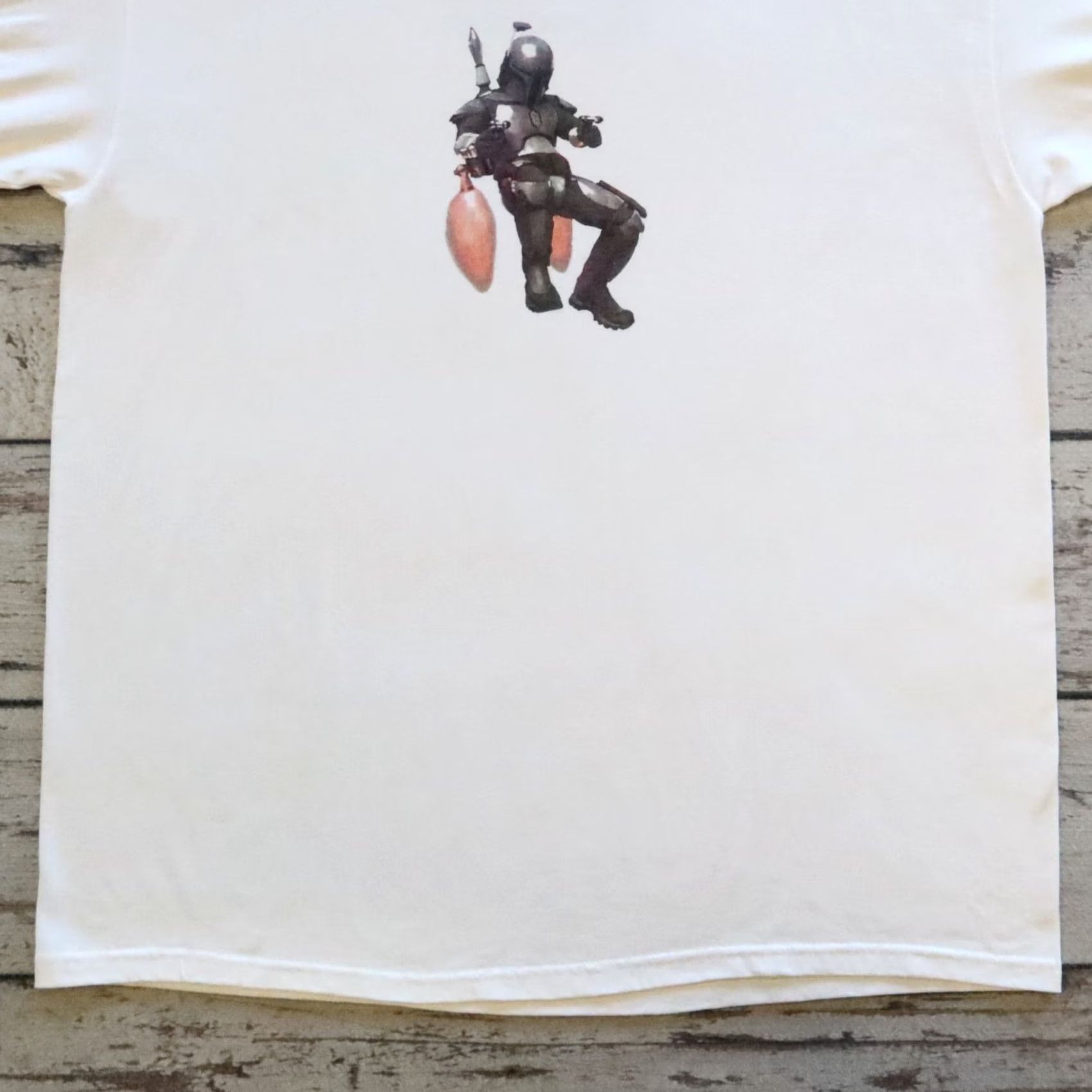 Star Wars Vintage Star Wars Jango Fett T-Shirt XXL White Mens Tshirt Size US XXL / EU 58 / 5 - 3 Thumbnail