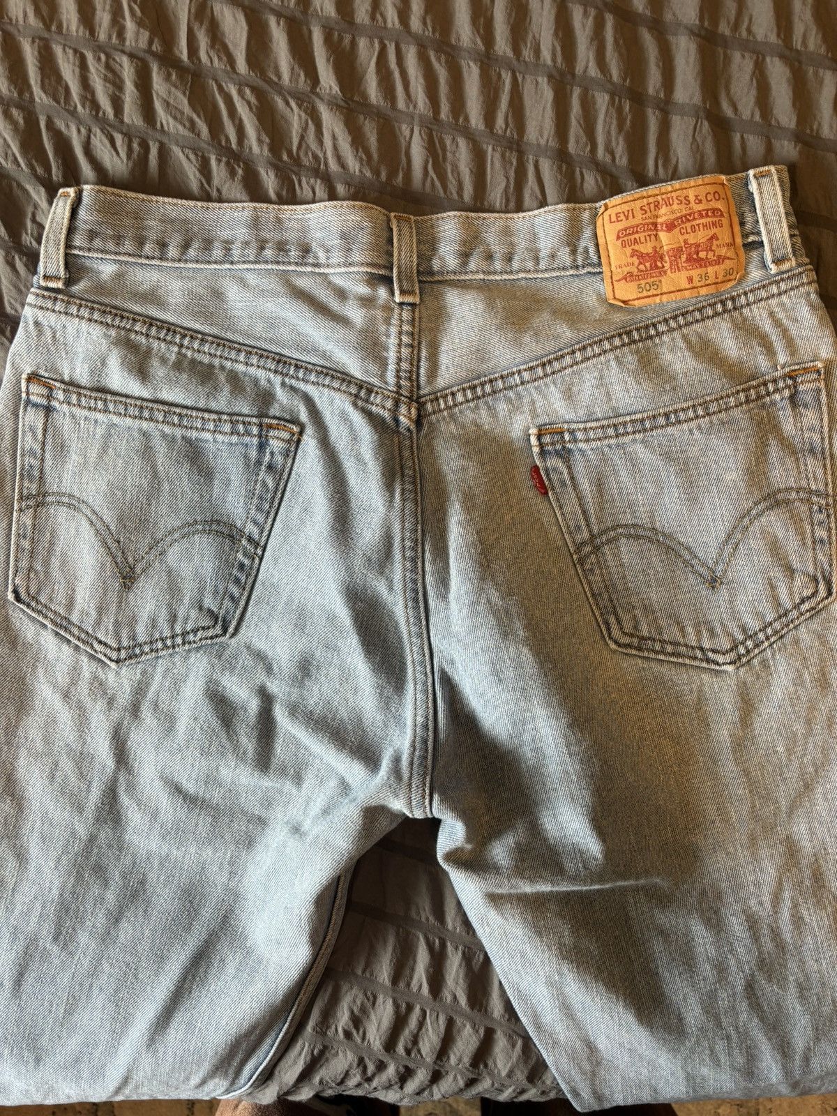 Levi's 36x30 Levi’s Lightwash Jeans Size US 30 / EU 46 - 4 Thumbnail