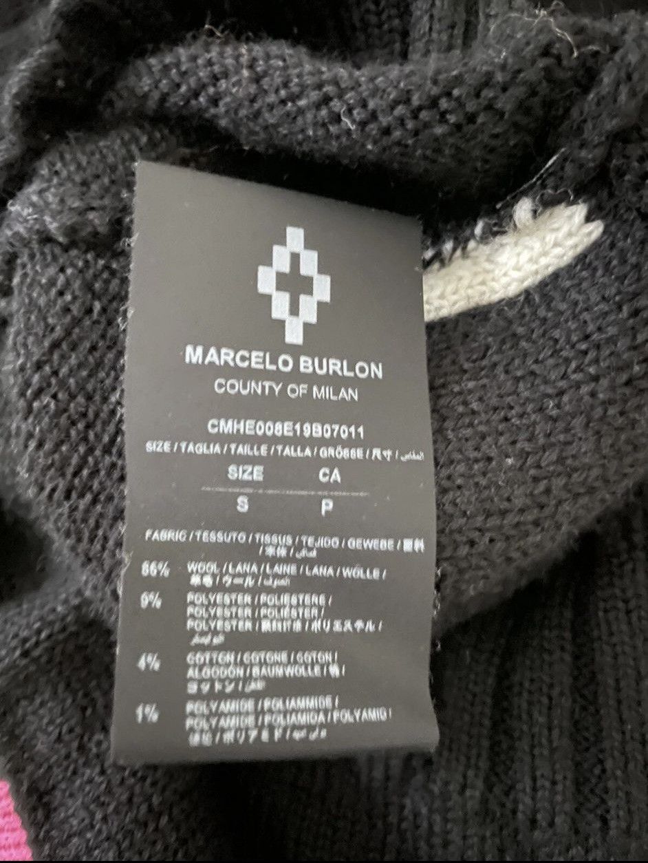 Marcelo Burlon Scream Intarsia Knitted Jumper Size US S / EU 44-46 / 1 - 4 Thumbnail