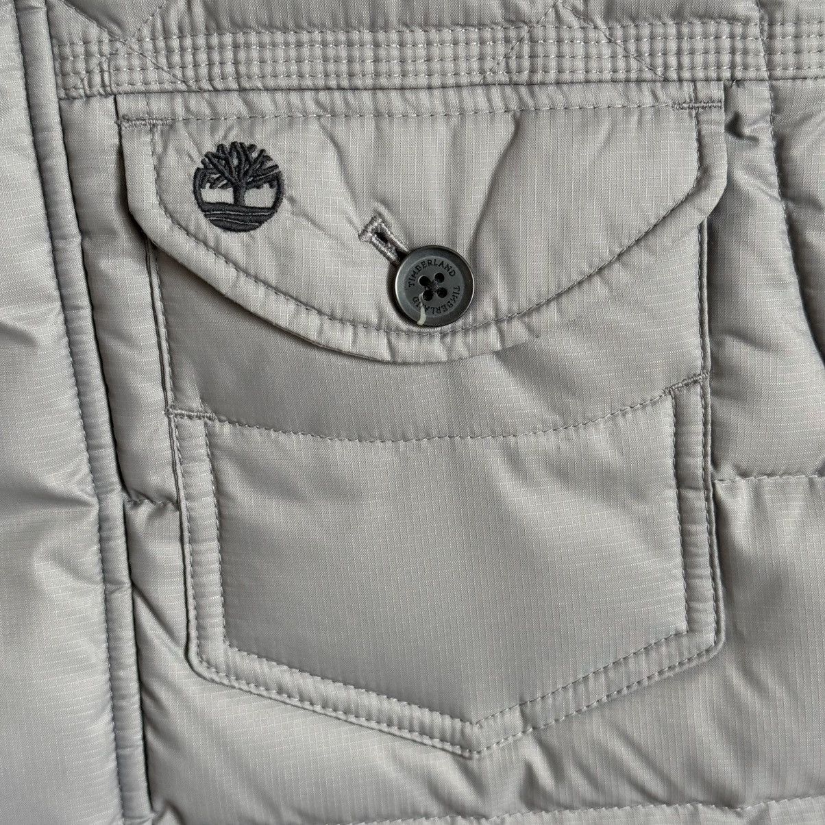Timberland × Vintage Timberland Puffer Vest Men’s L Gray Quilted Down Feather Size US L / EU 52-54 / 3 - 5 Thumbnail