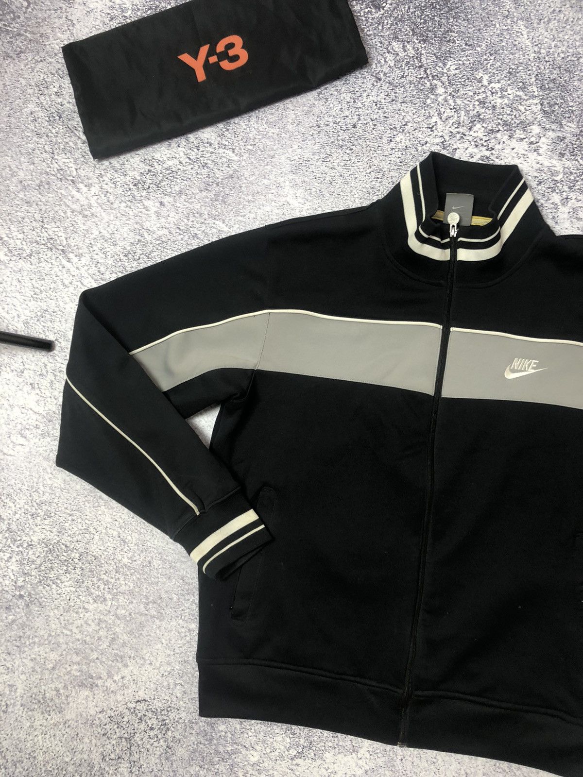 Vintage Vintage zip Nike size M y2k men’s usa casual rare drill ykk Size US M / EU 48-50 / 2 - 2 Thumbnail