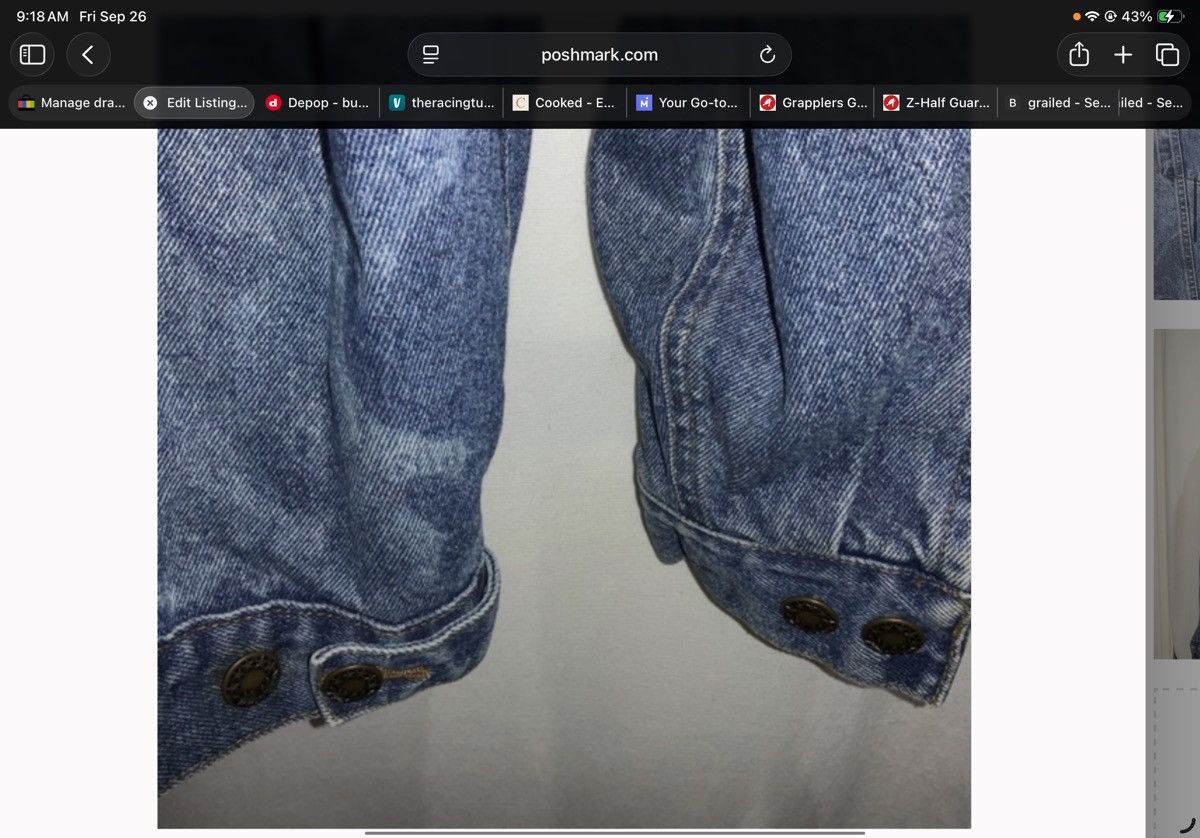 Other Cobra denim jacket XL Boomtown Casino Biloxi distressed Size US XL / EU 56 / 4 - 5 Thumbnail