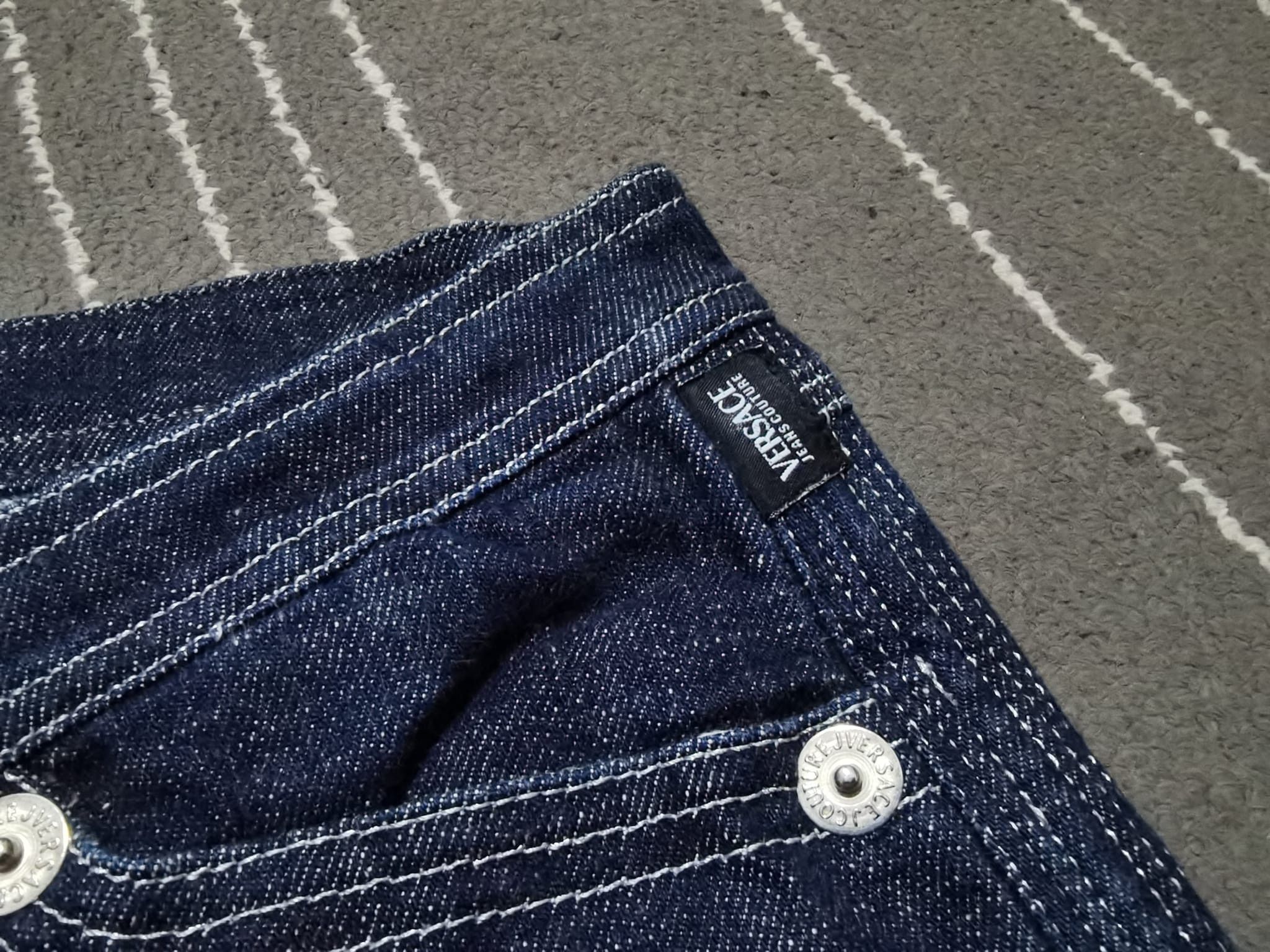 Versace VERSACE JEANS COUTURE bootcut woman jeans w30 22353 Size 30" / US 8 / IT 44 - 7 Thumbnail