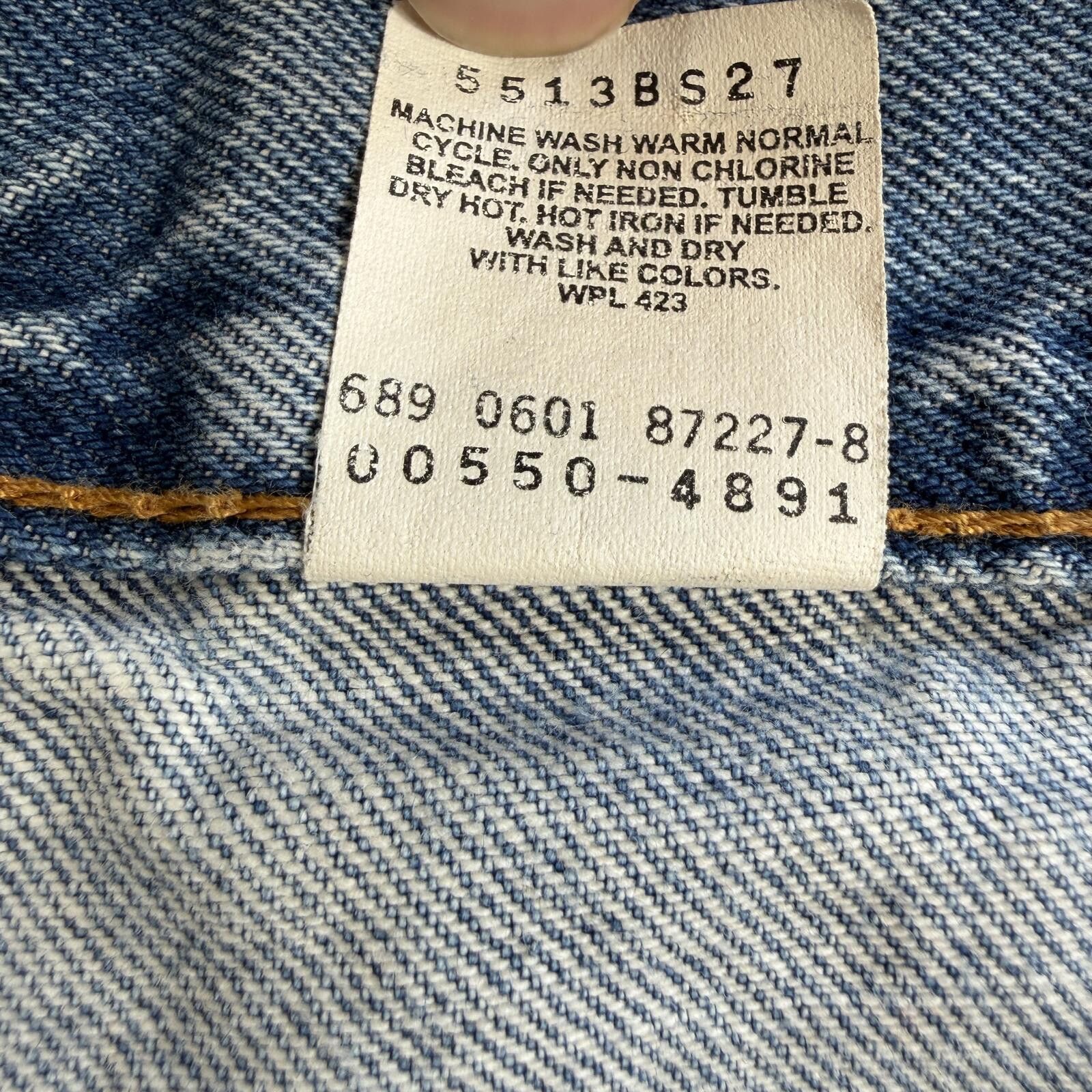 Levi's Levis 550 Relaxed Fit Jeans 42x30 Light Wash Denim Y2K Mens Size US 42 / EU 58 - 7 Thumbnail