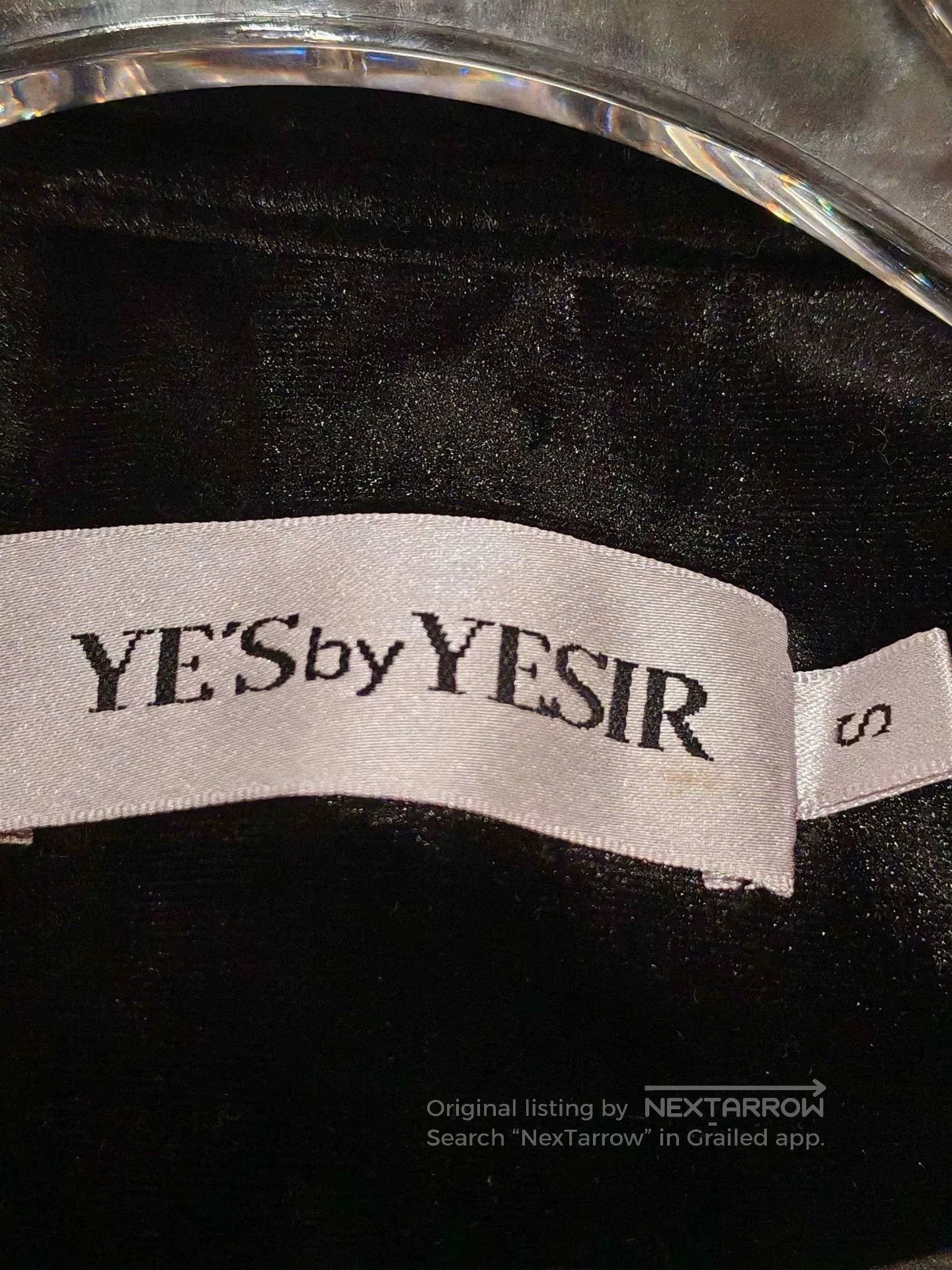 Other YESbyYESIR Long Velvet Coat. Size 28" / US 6 / IT 42 - 3 Thumbnail