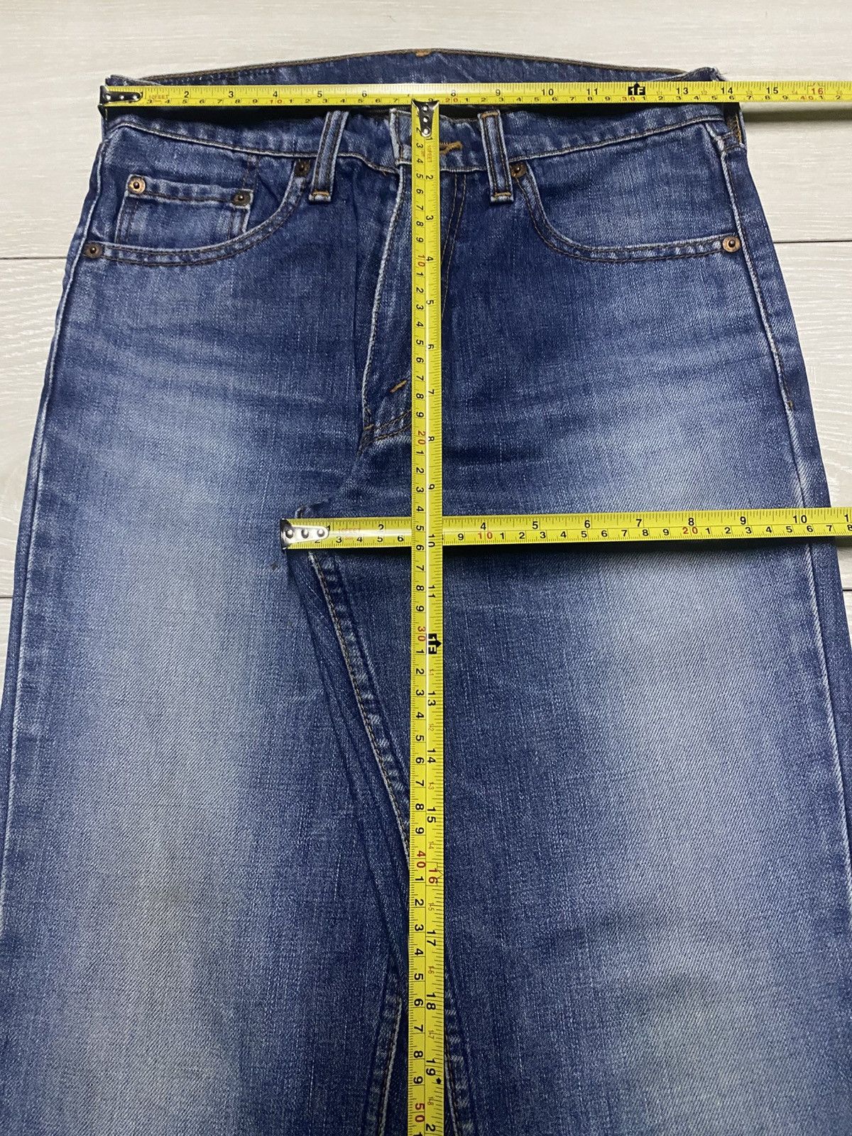Levi's Vintage Levis 557 Flare Bootcut Jeans Size US 28 / EU 44 - 12 Thumbnail
