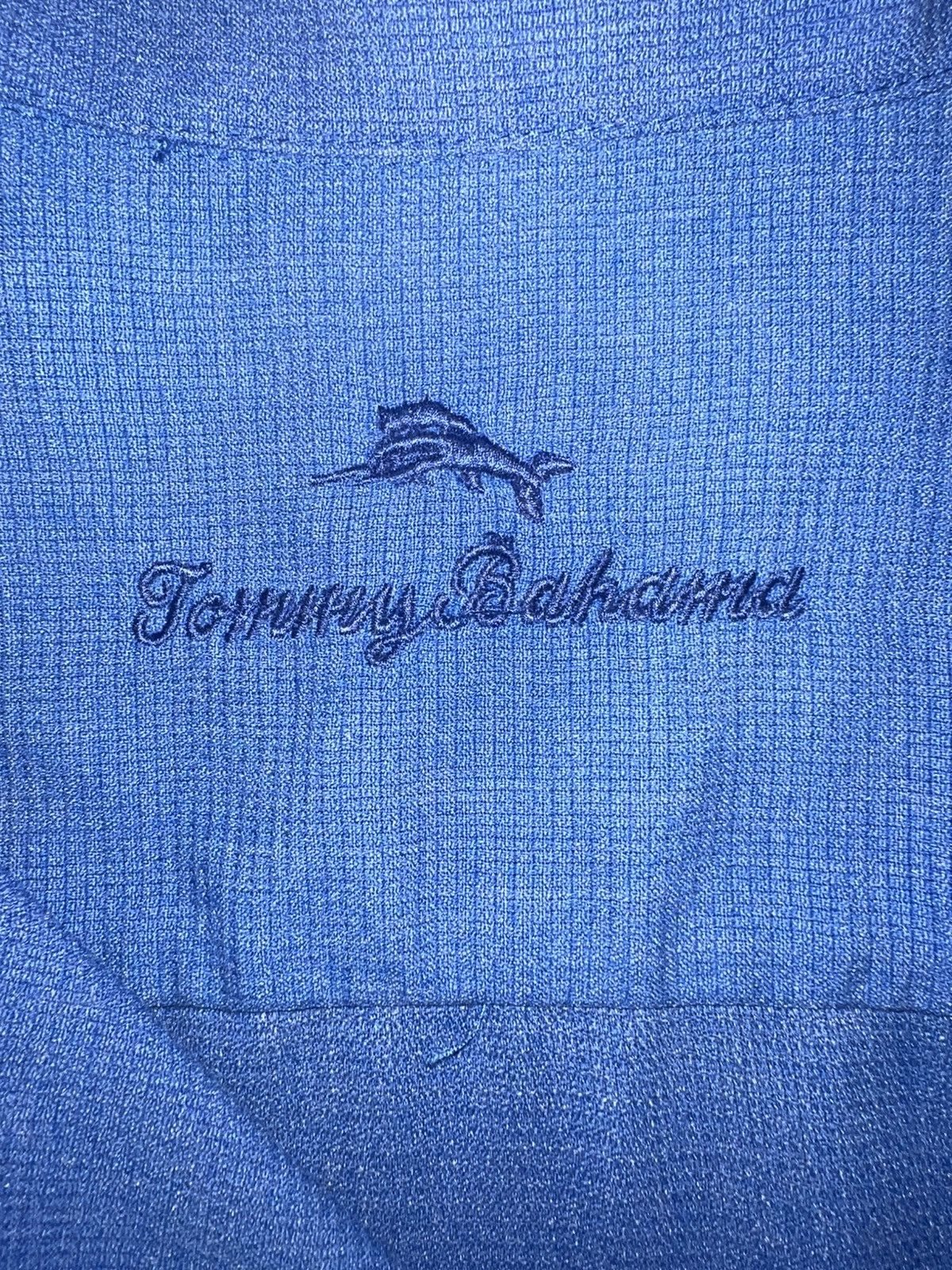 Tommy Bahama Tommy Bahama IslandZone Silk Blend Shirt Blue Men's Large Size US L / EU 52-54 / 3 - 3 Thumbnail