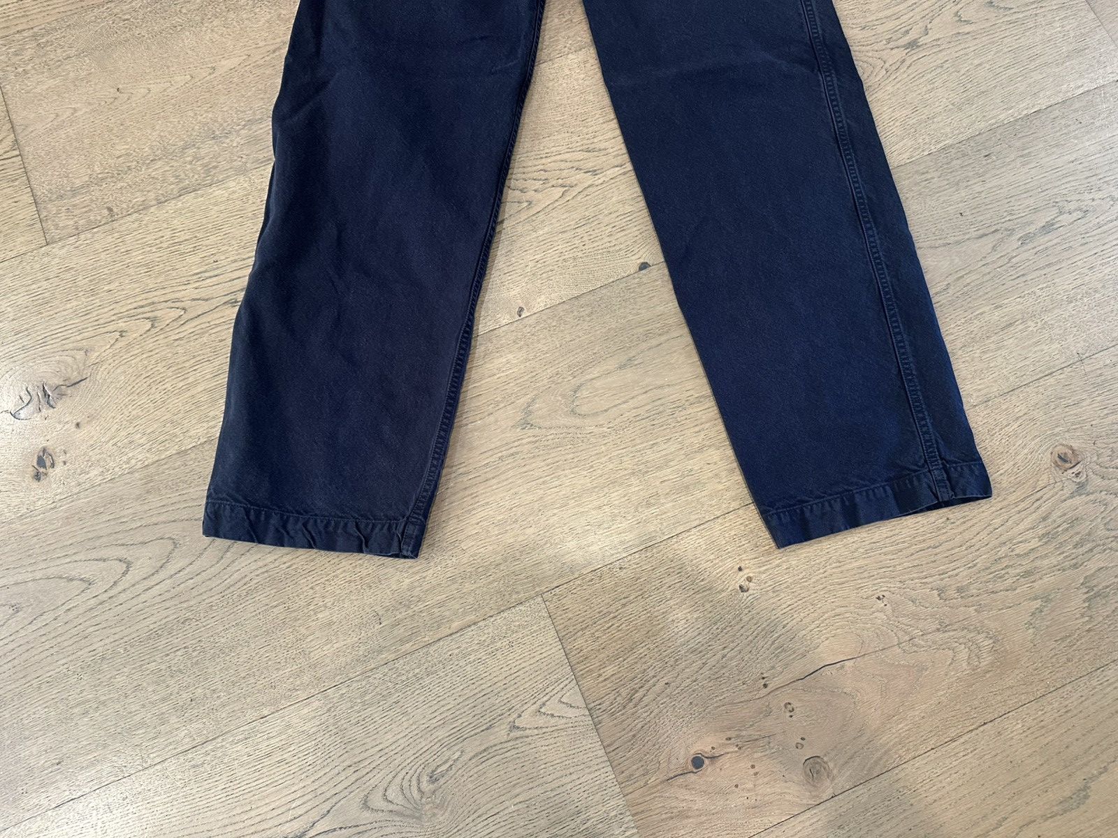 Visvim Visvim Wide Chino Pants Navy 3 Size US 34 / EU 50 - 6 Thumbnail