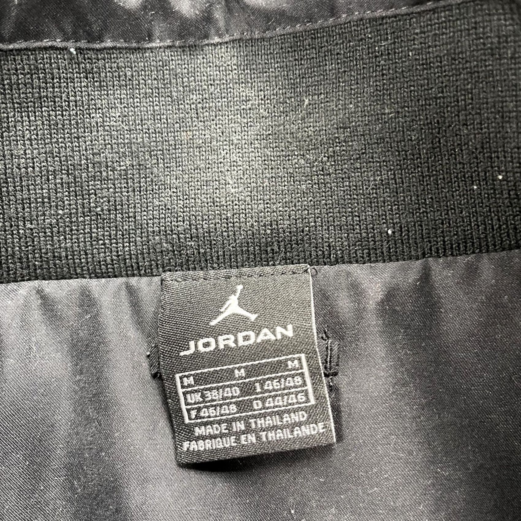 Jordan Brand VINTAGE Jordan Jacket Mens M Black Cement Windbreaker Full Zip Basketball Size US M / EU 48-50 / 2 - 3 Thumbnail