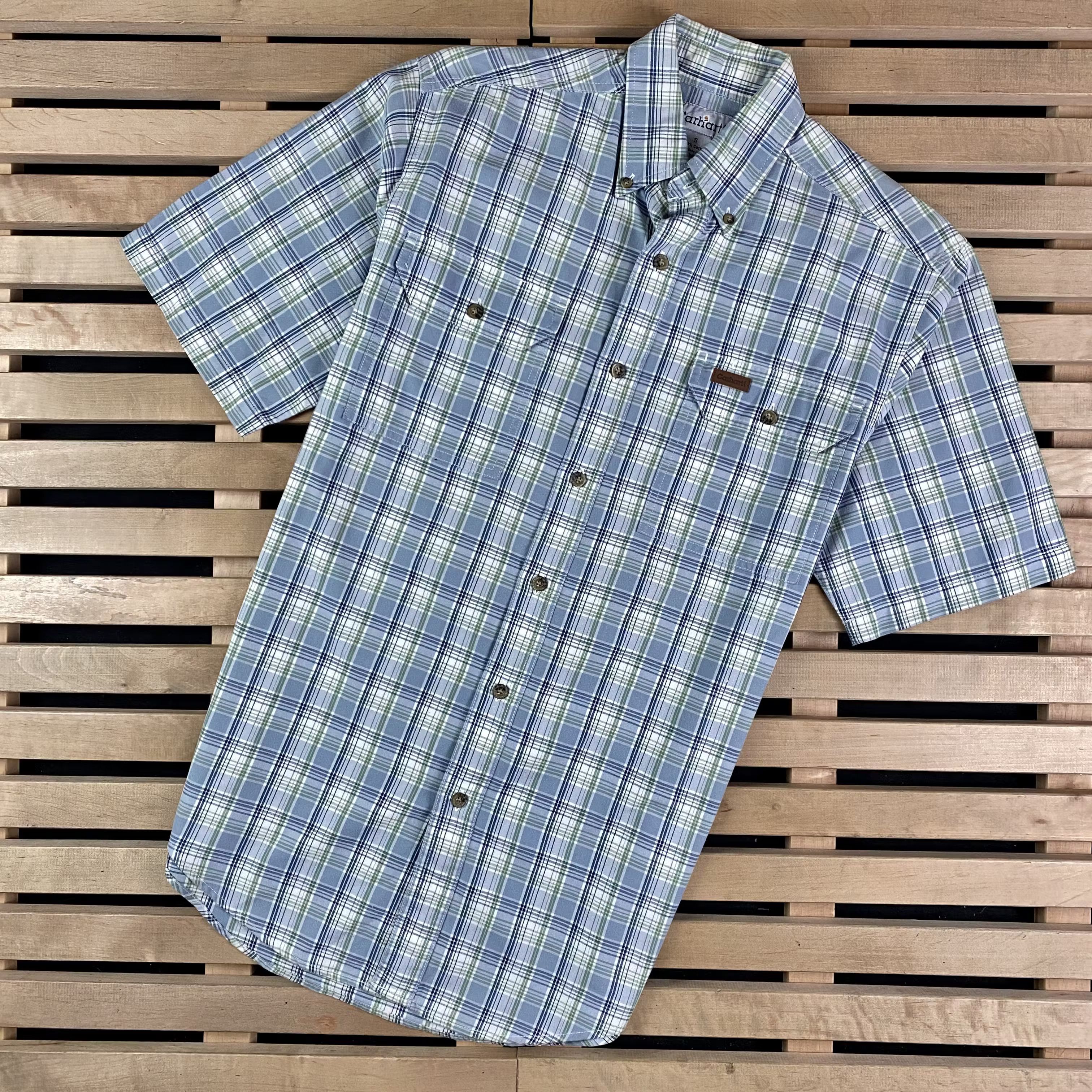 Carhartt × Carhartt Wip Mens Shirt Short Sleeve Carhartt Size S Size US S / EU 44-46 / 1 - 1 Thumbnail
