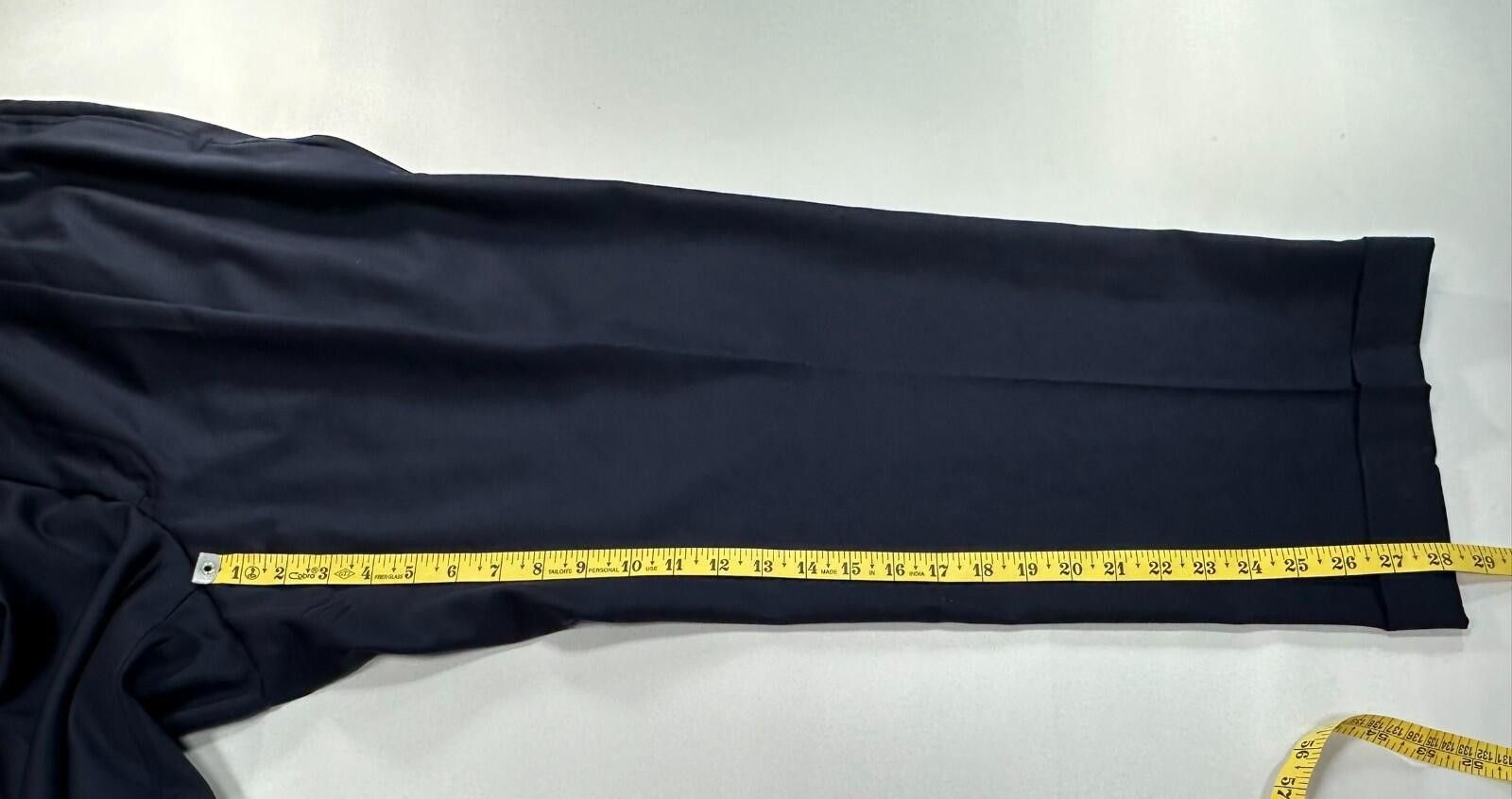 Tom James Tom James Royal Classic Pleated Dress Pants Blue Mens 40/28 Size US 40 / EU 56 - 5 Thumbnail
