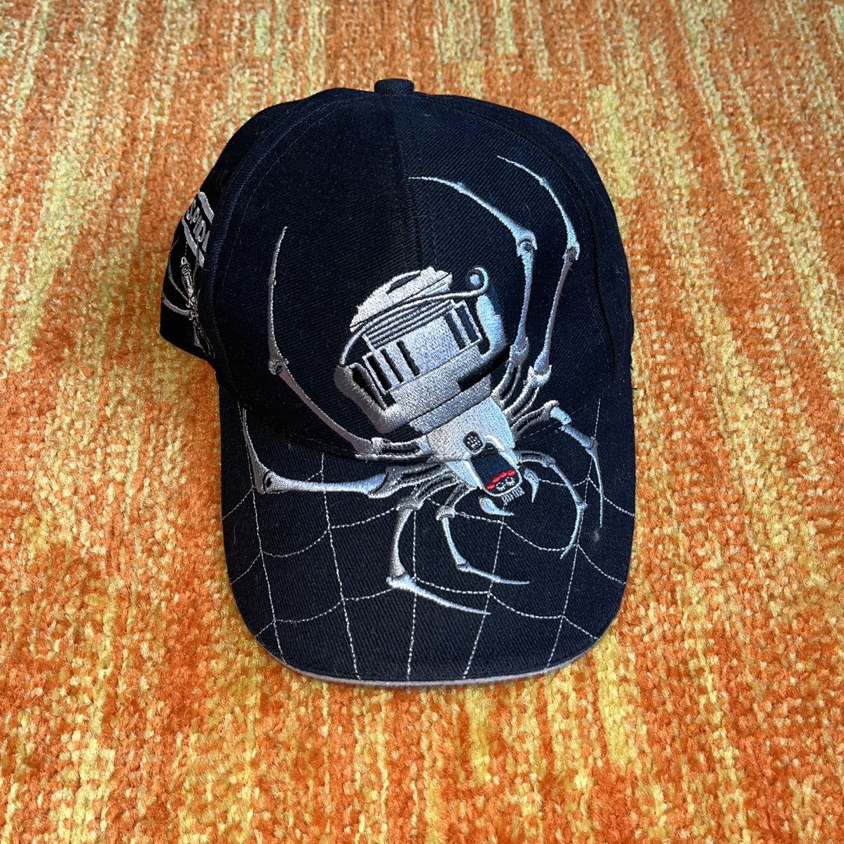 Vintage Embroidered Y2K Spider Hat Size ONE SIZE - 1 Thumbnail