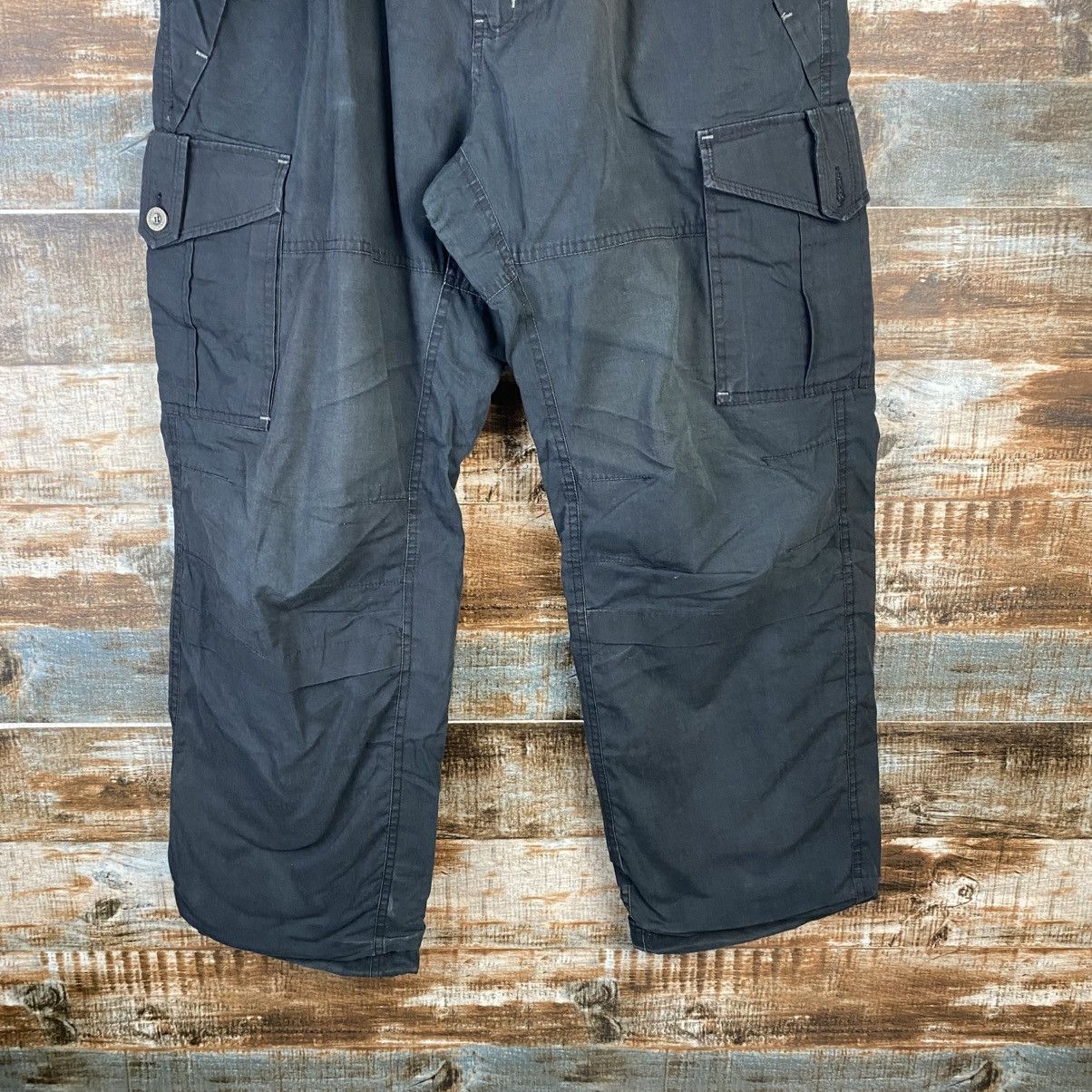 Other DL Outdoor Life Black Cargo Multipocket Pants #C1250 Size US 32 / EU 48 - 3 Thumbnail