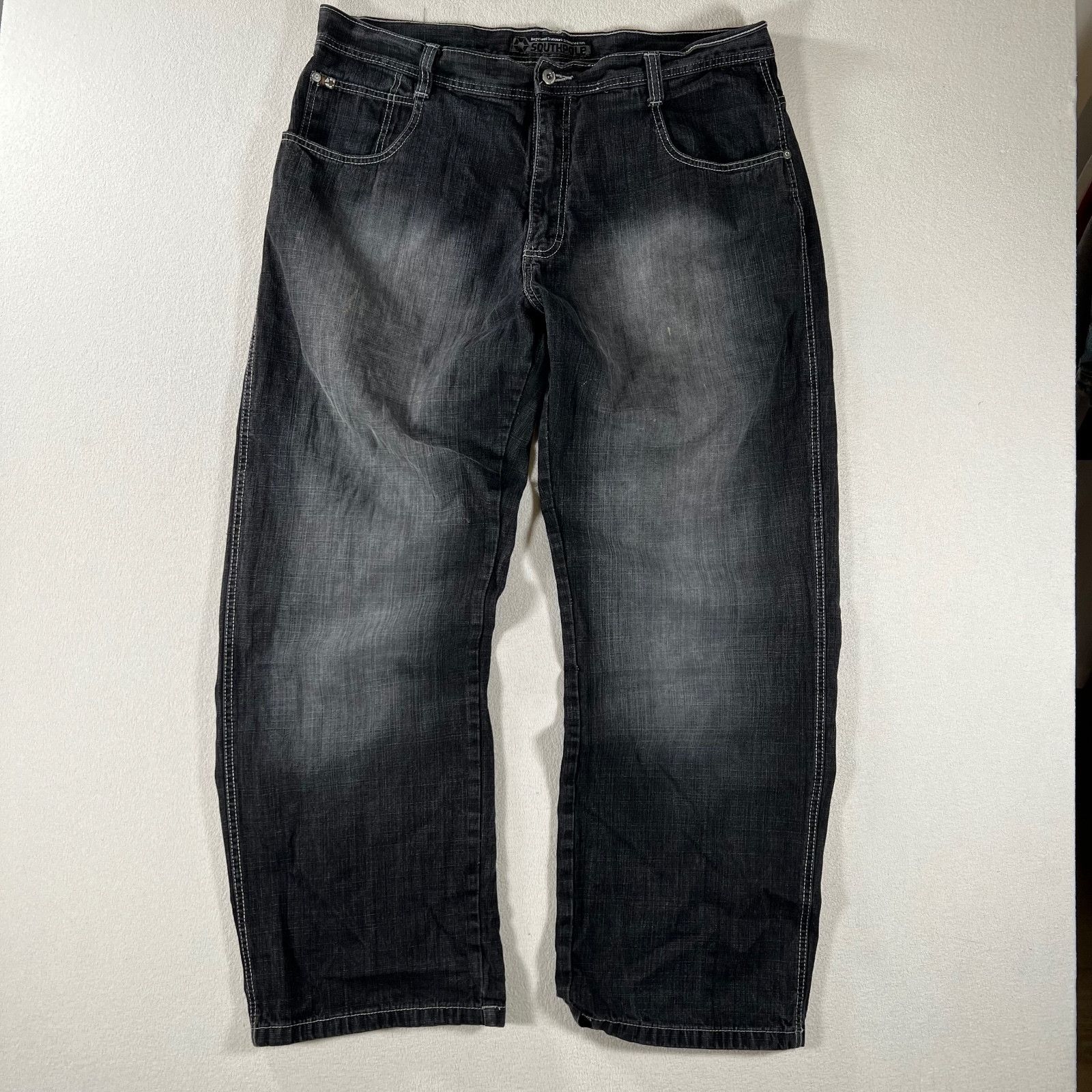 Southpole × Streetwear × Vintage Southpole Gold tab Baggy jeans