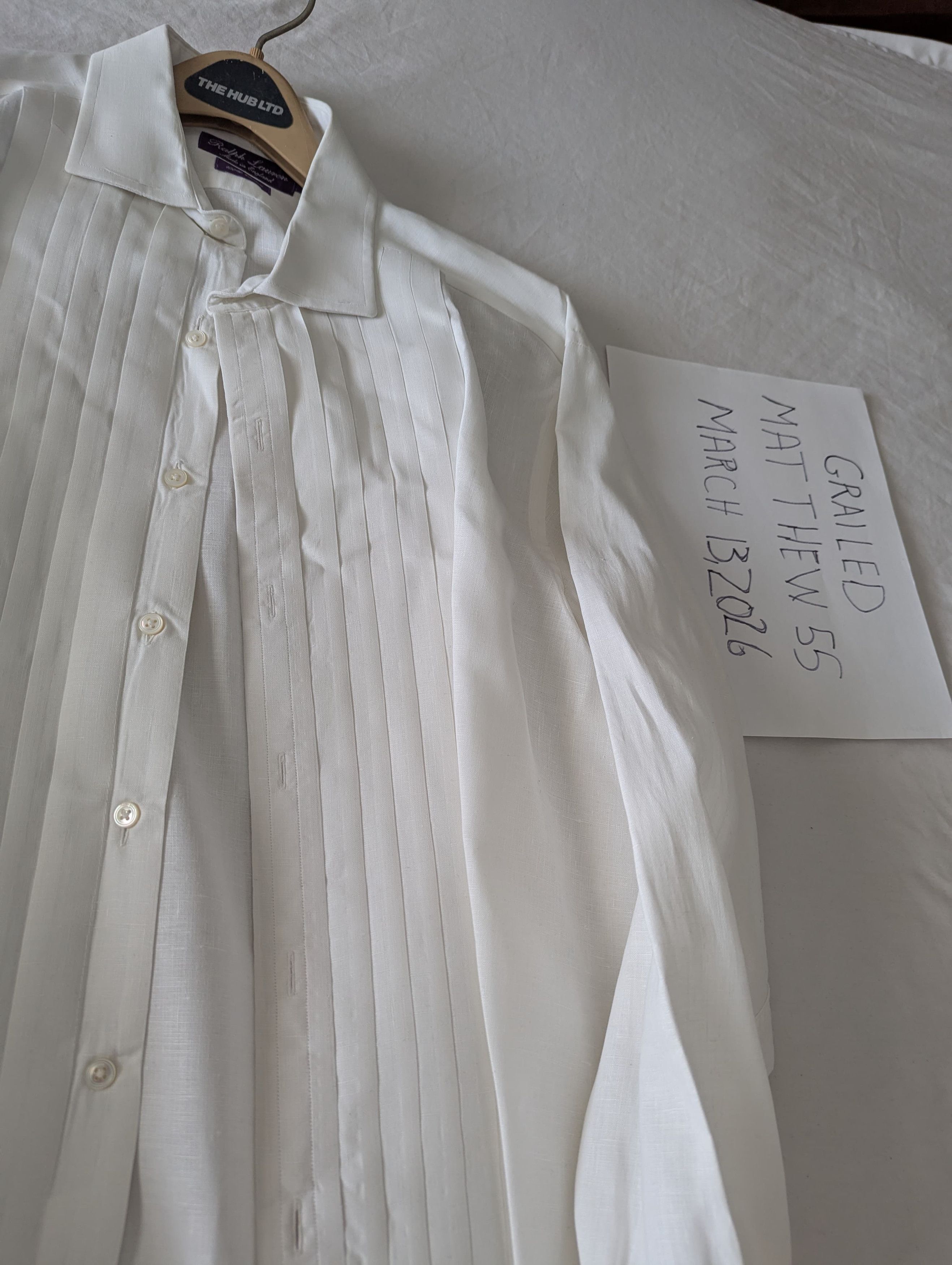 Polo Ralph Lauren Classic formal wear shirt Size US L / EU 52-54 / 3 - 5 Thumbnail