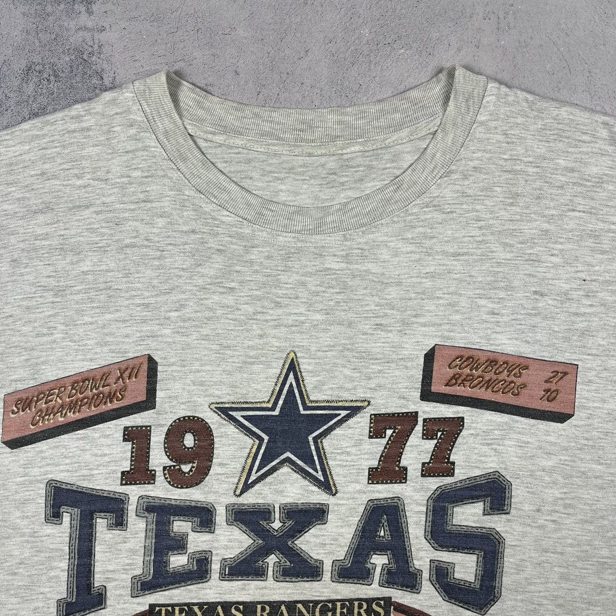 MLB Vintage MLB Texas Rangers rare tee 90’s Size US XL / EU 56 / 4 - 3 Thumbnail