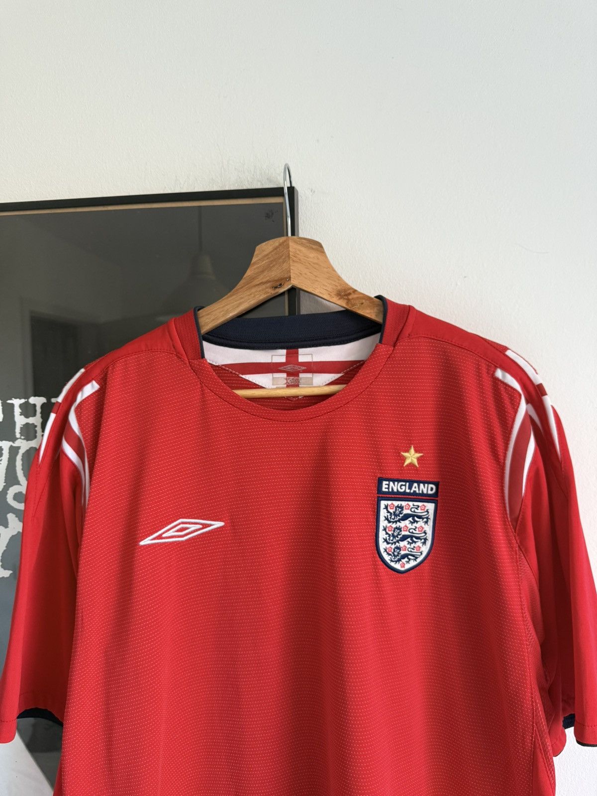 Umbro Vintage Umbro England 2004/06 Soccer jersey Size US L / EU 52-54 / 3 - 2 Thumbnail