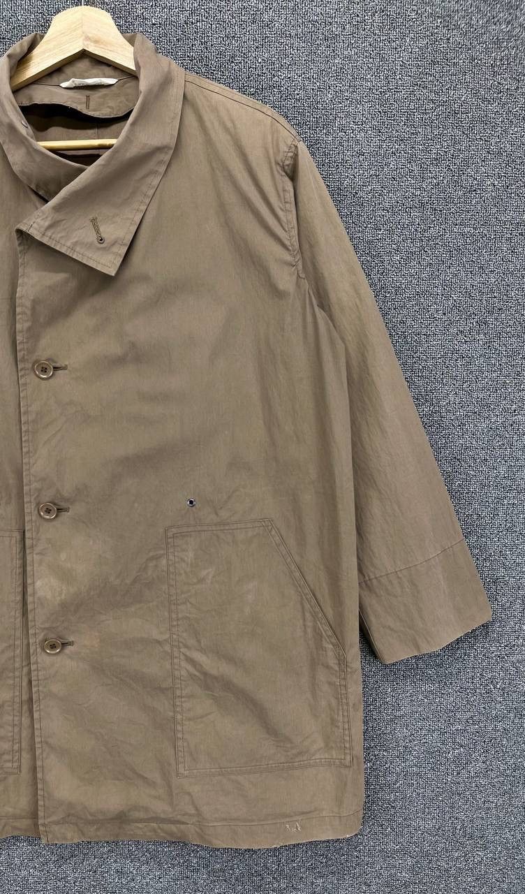 Issey Miyake Vintage Issey Miyake Plantation Trashed Long Jacket Size US M / EU 48-50 / 2 - 4 Thumbnail