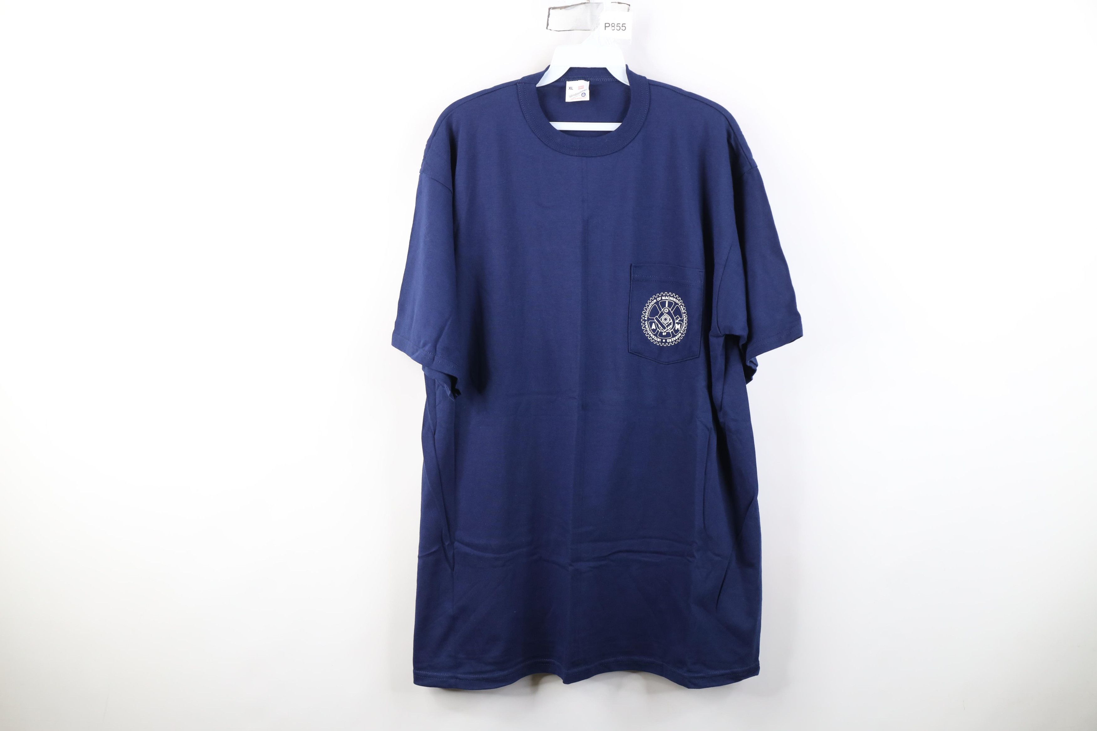 Vintage Deadstock Vintage 90s IAM Machinist Aerospace Union T-Shirt Size US XL / EU 56 / 4 - 1 Thumbnail