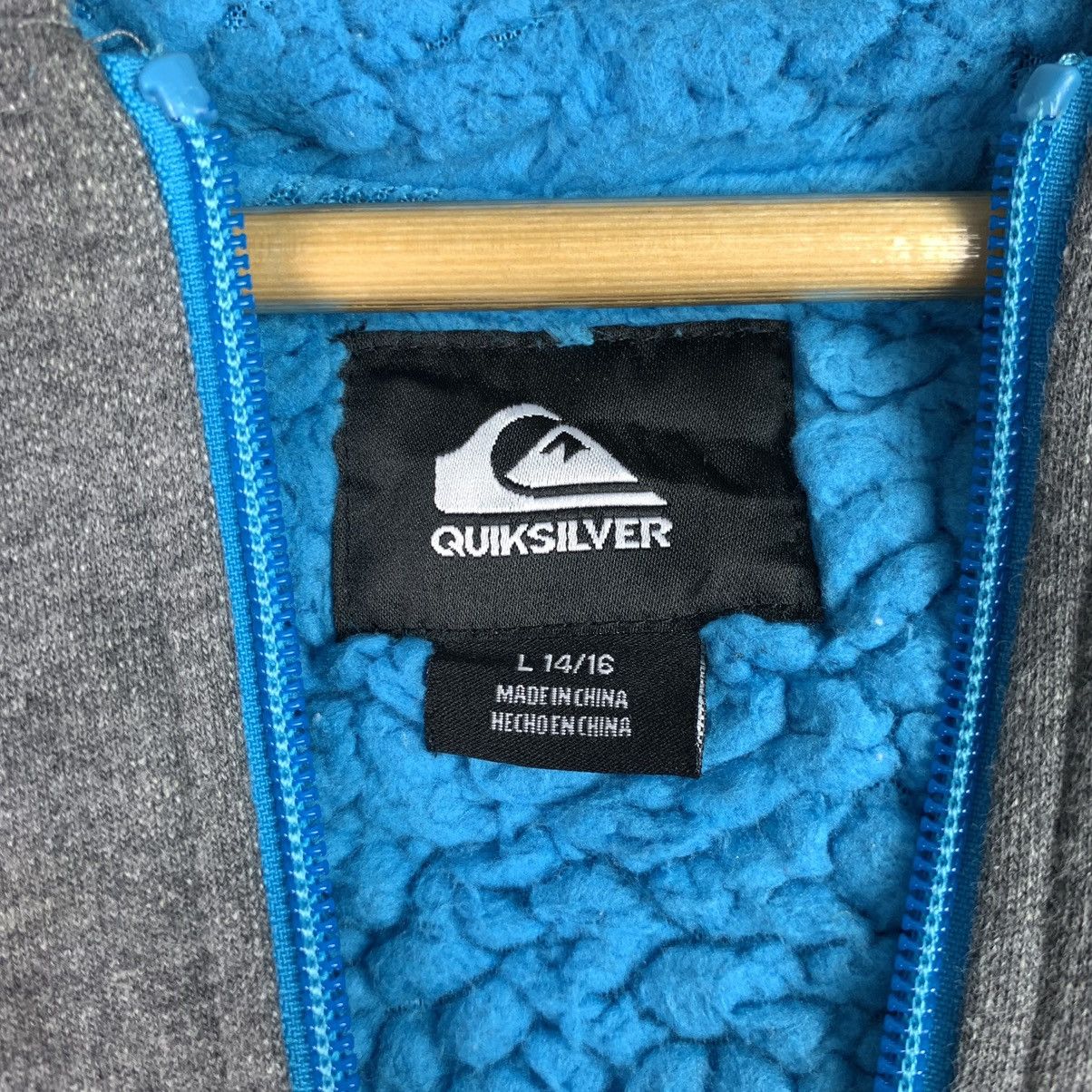Quiksilver × Vintage Vintage Quiksilver Zip Up Hoodie Size US L / EU 52-54 / 3 - 10 Thumbnail